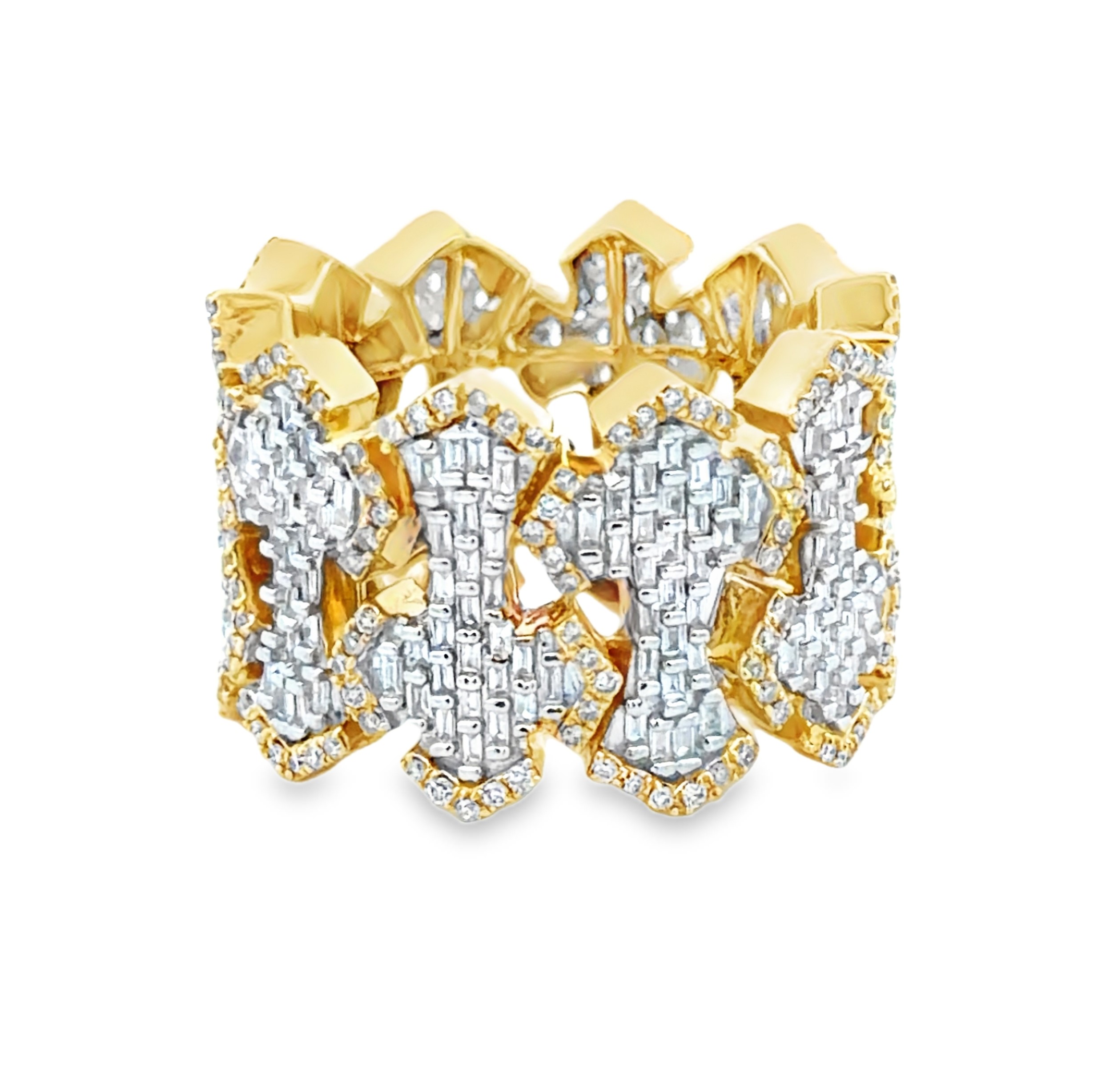 Eternity Crosses Diamond Ring