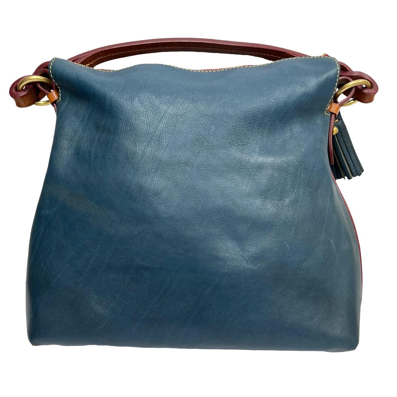 Dooney & Bourke Florentine Twist Strap Hobo Bag in Teal