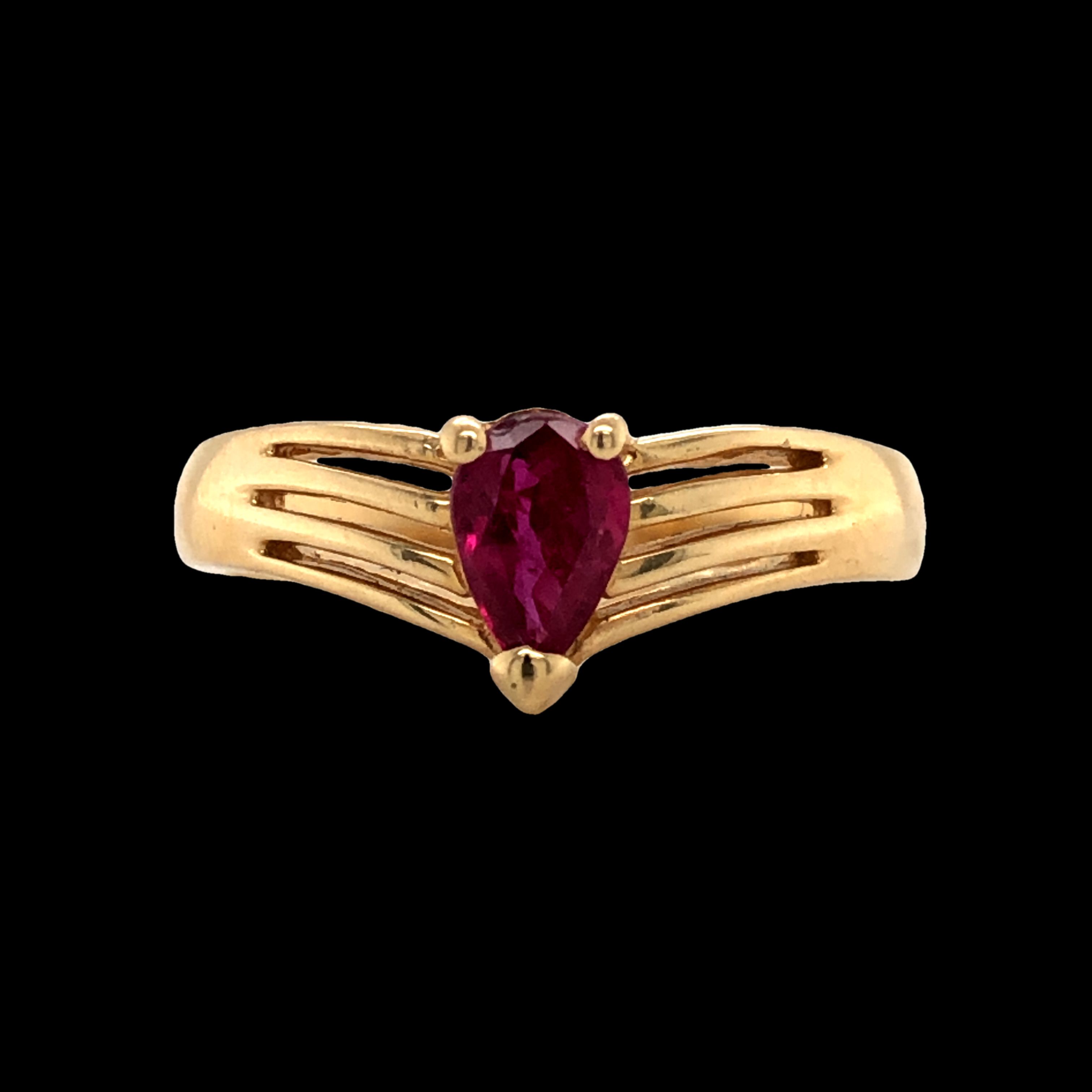 Red Gemstone Ring