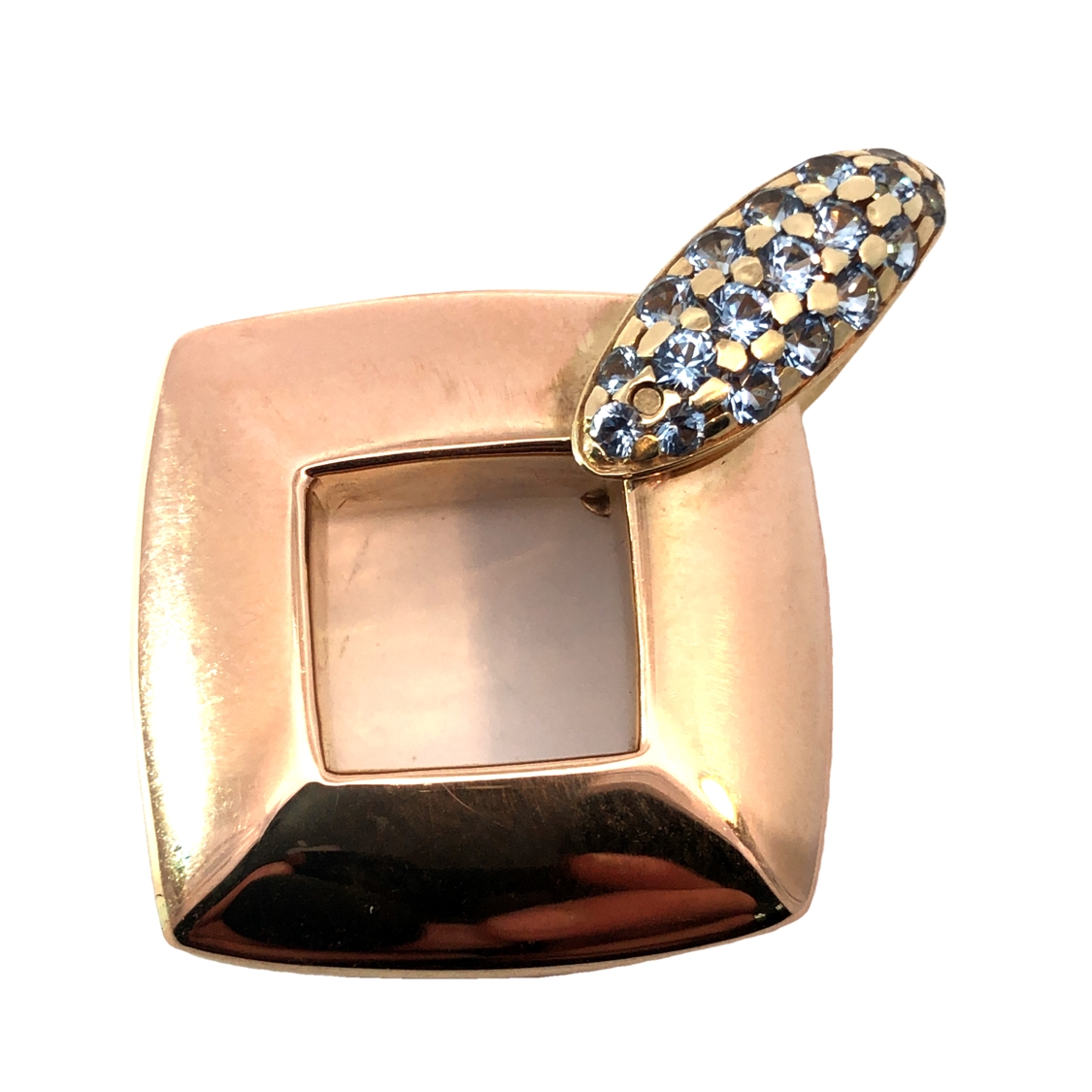 Modern Style Iolite Pendant
