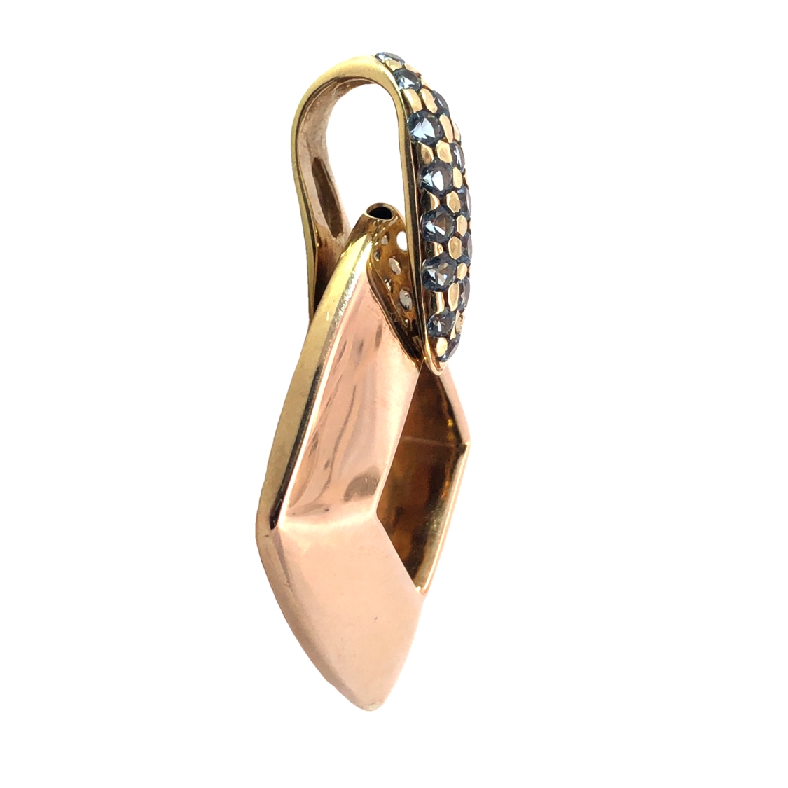 Modern Style Iolite Pendant