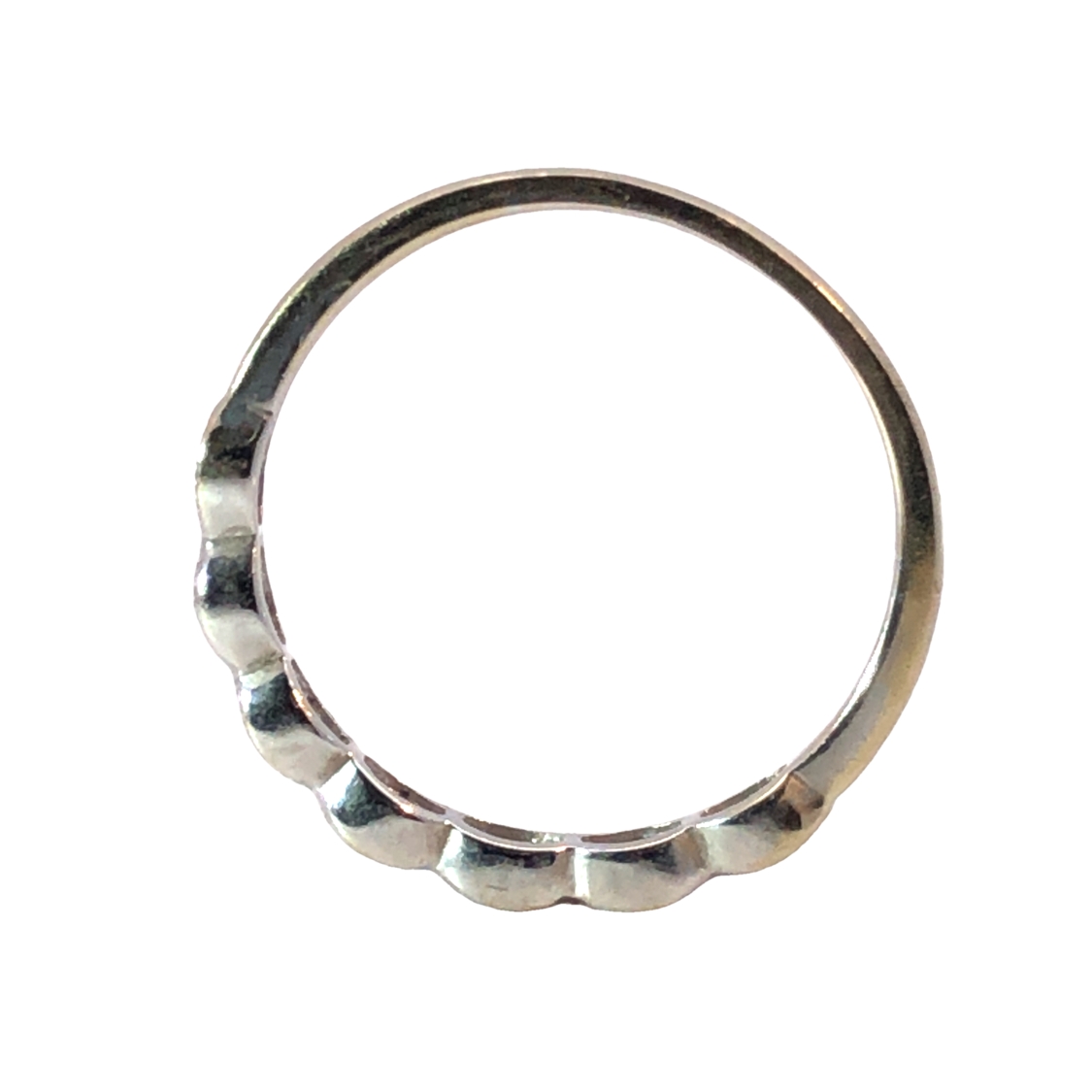18K Stackable Diamond Band