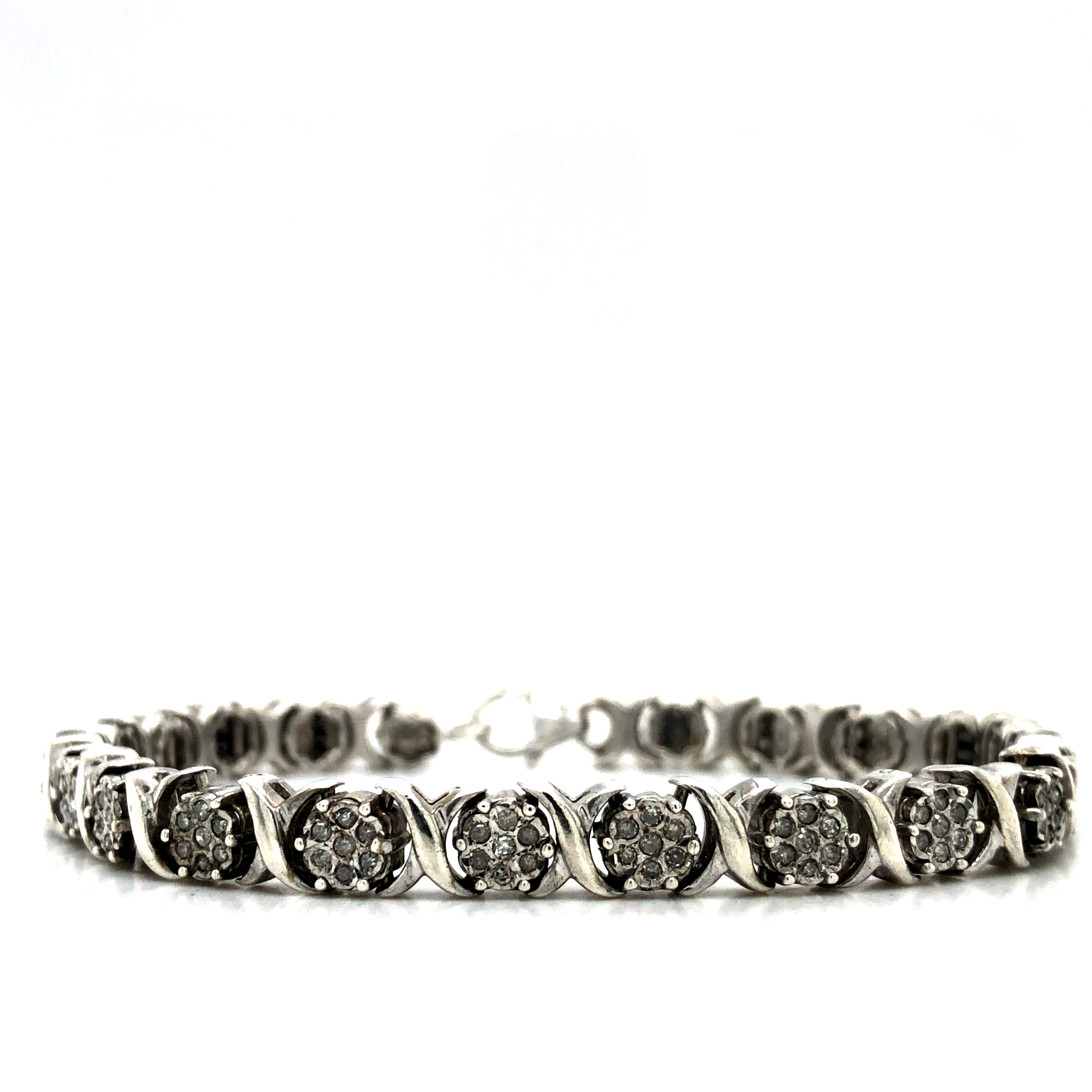 White Gemstone Bracelet