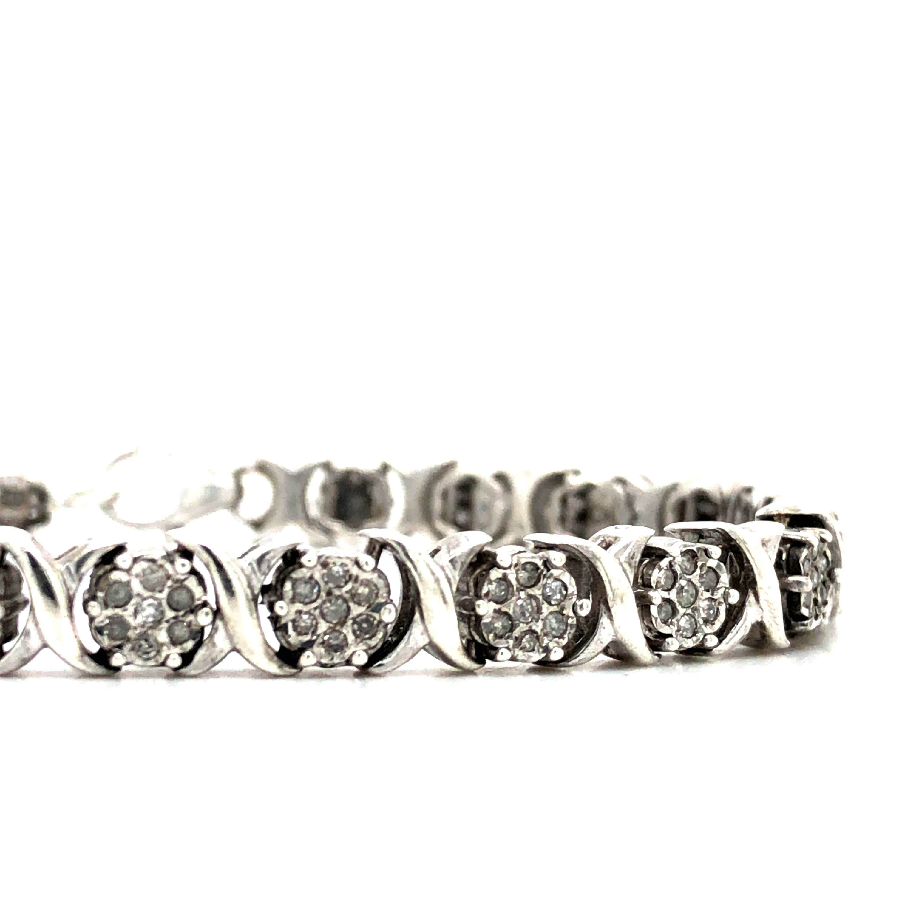 White Gemstone Bracelet