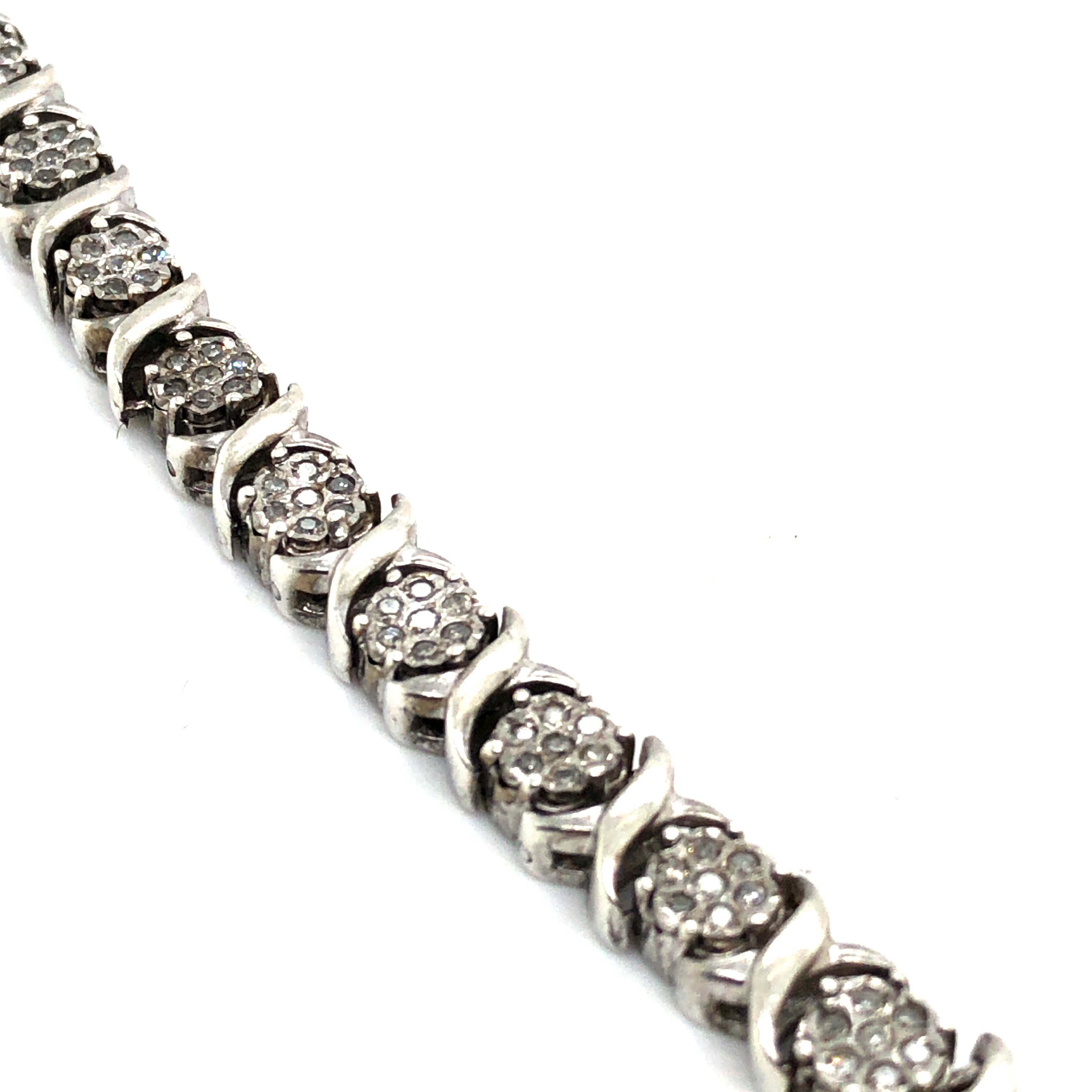 White Gemstone Bracelet