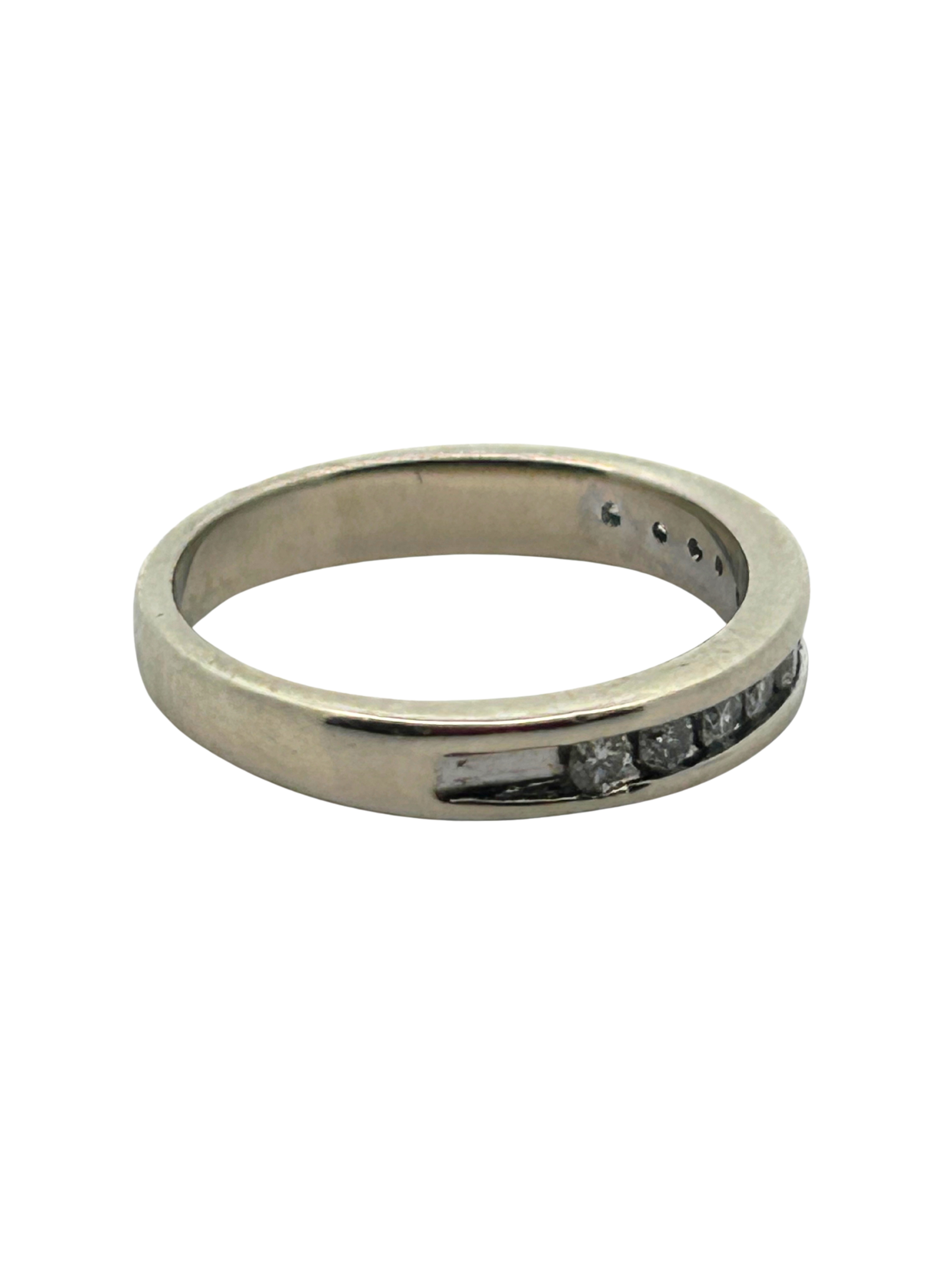 14K Diamond Band Ring