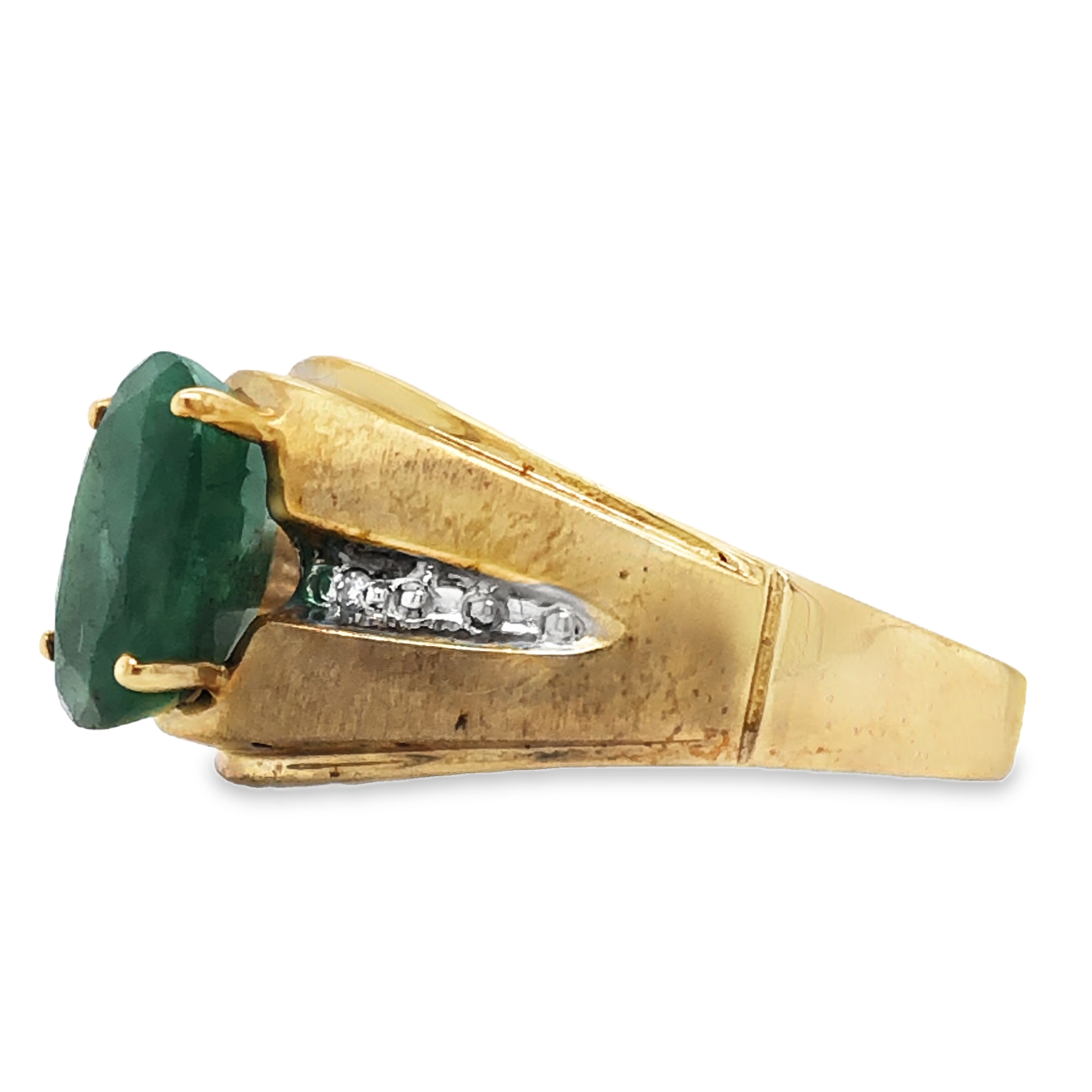 Emerald Diamond Ring