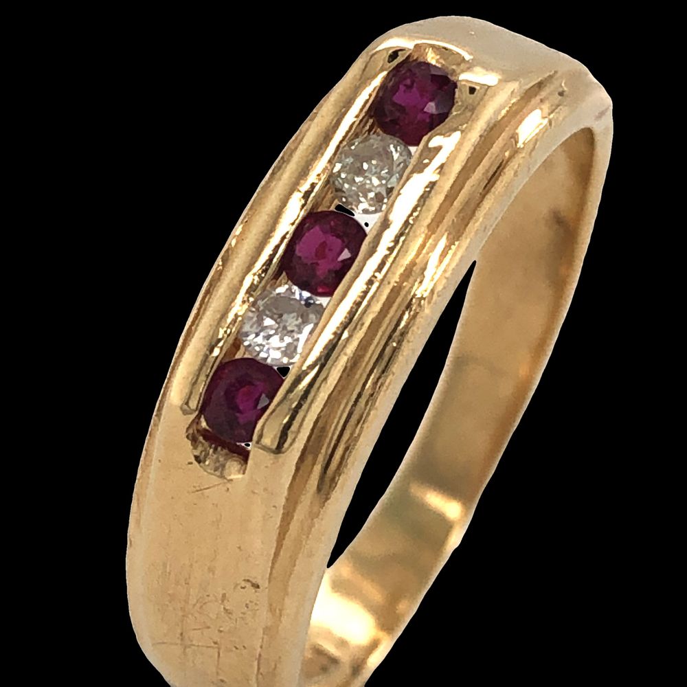 Ruby and Diamond Ring