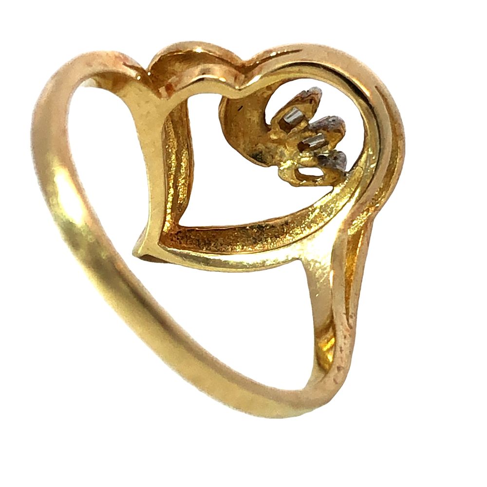 Heart Diamond Ring