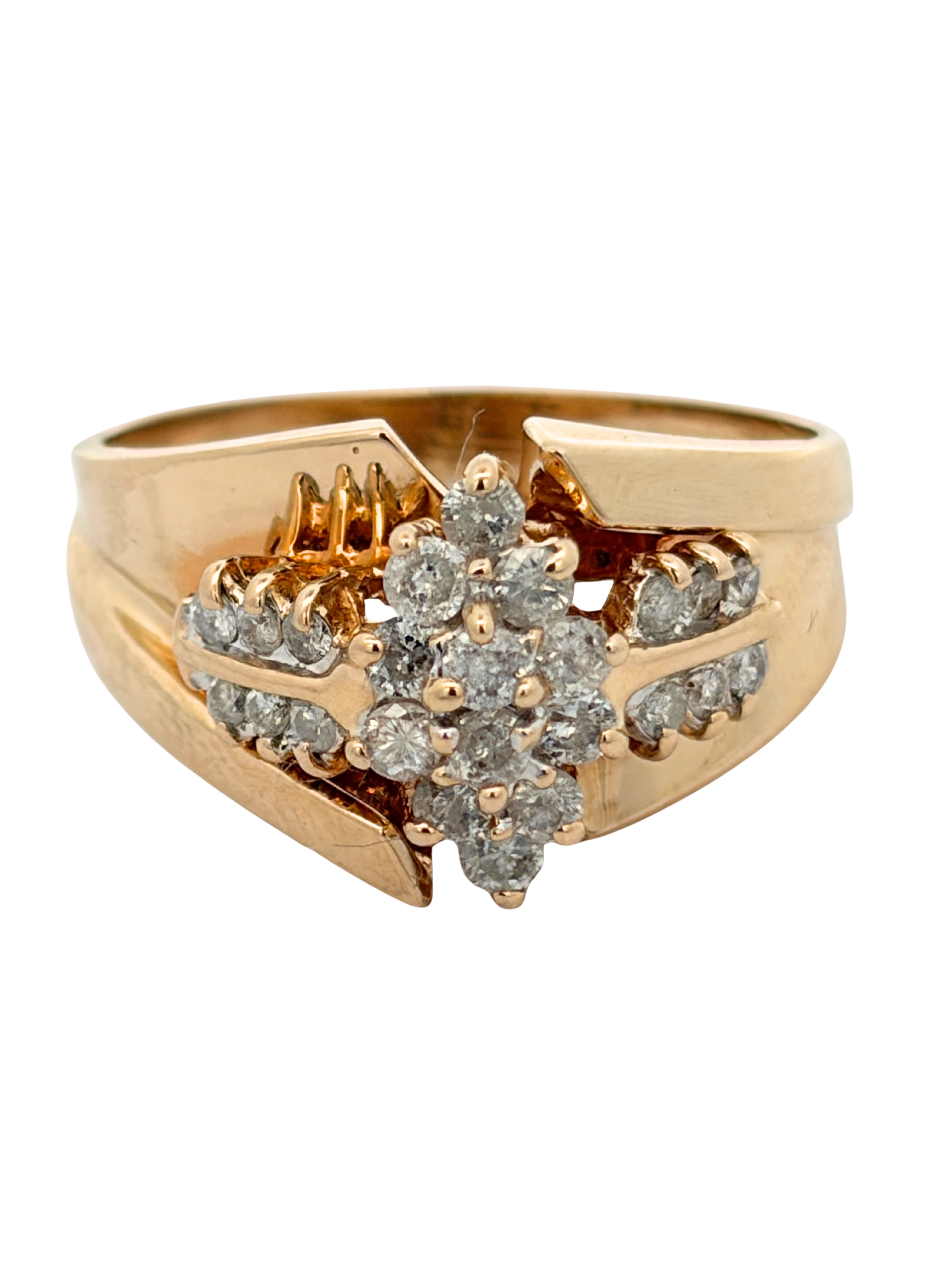 Ladies 14K Diamond Ring