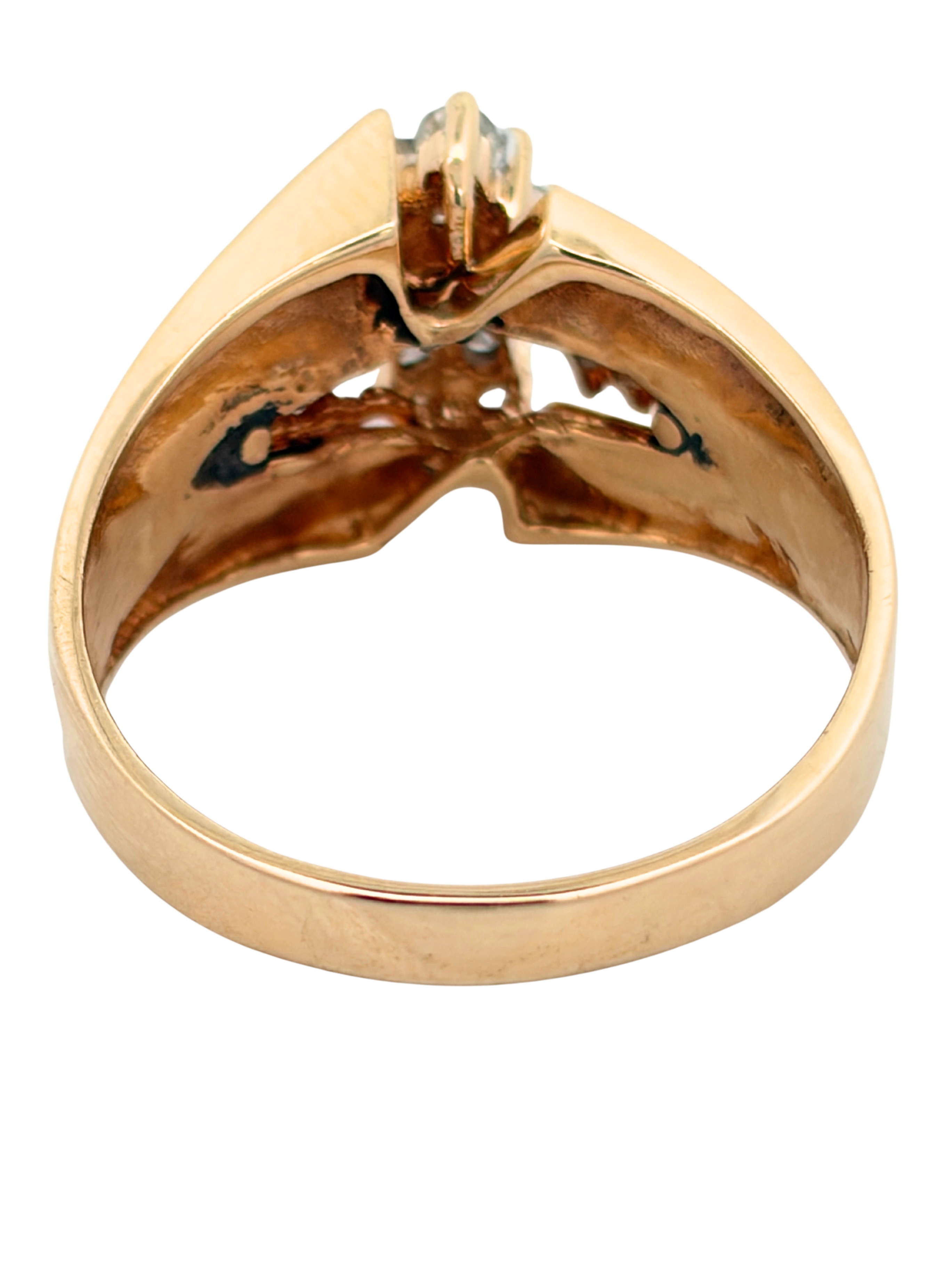 Ladies 14K Diamond Ring