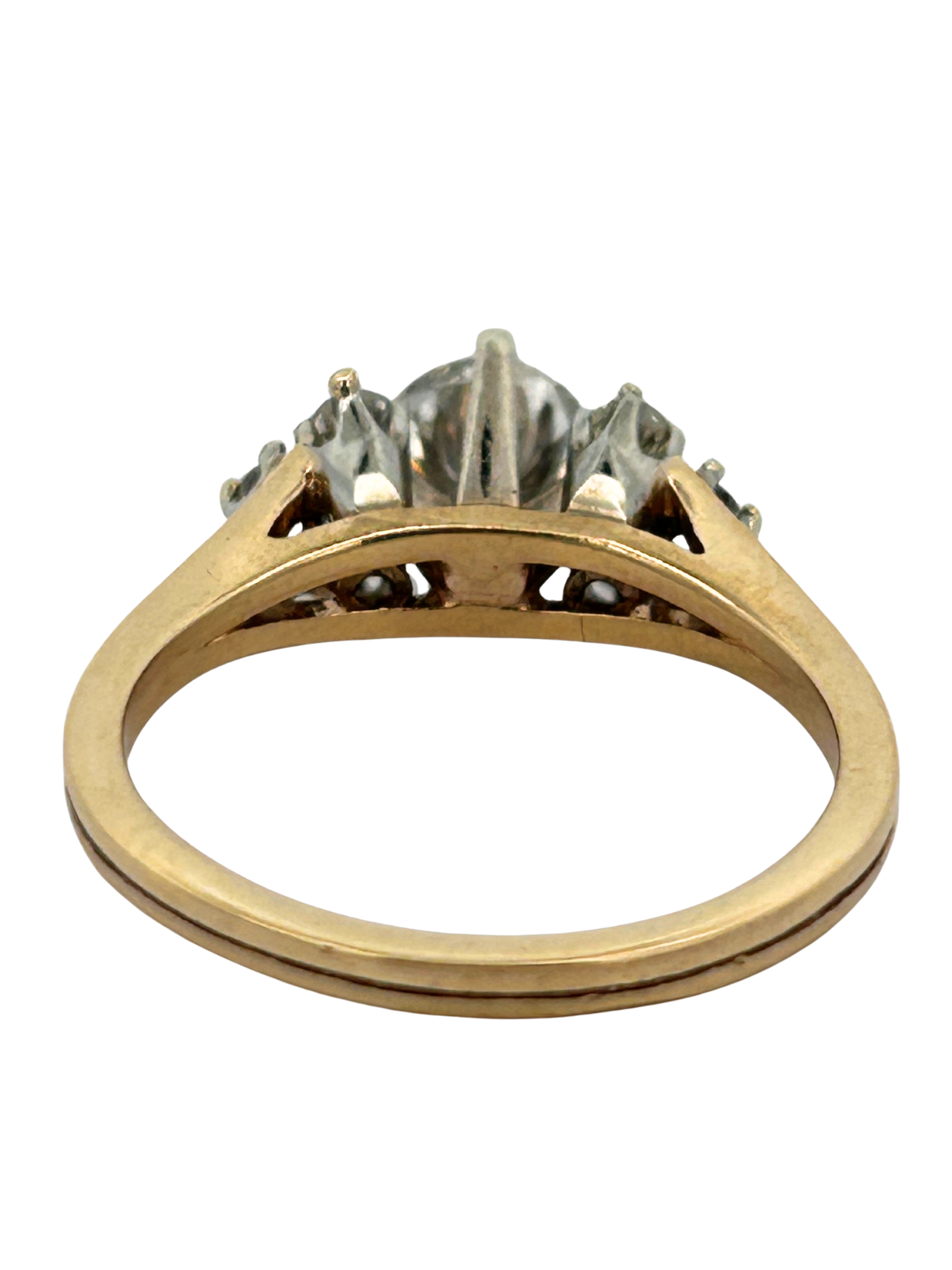 18K Diamond Ring