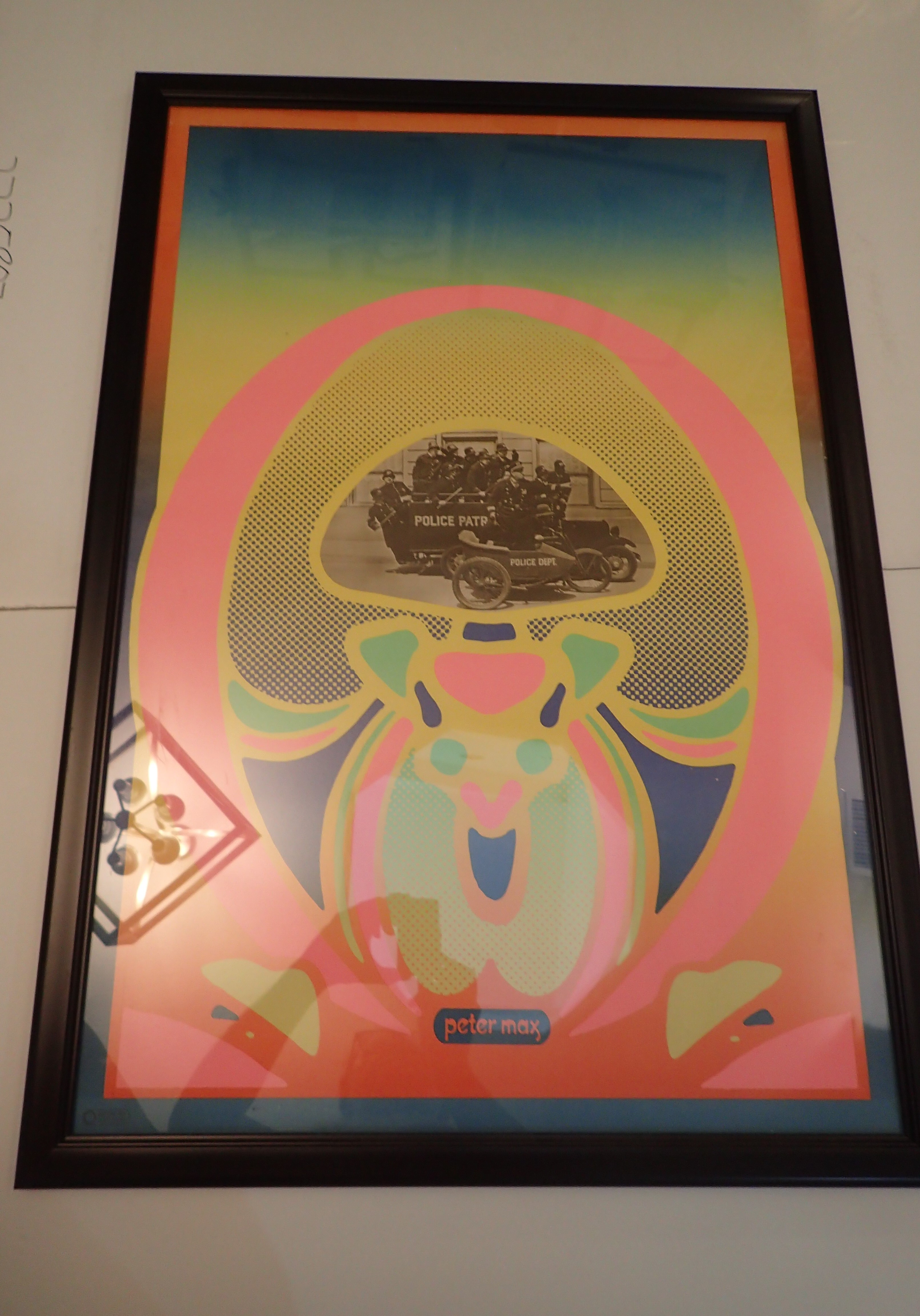 Peter Max Original Split Fountain Technique