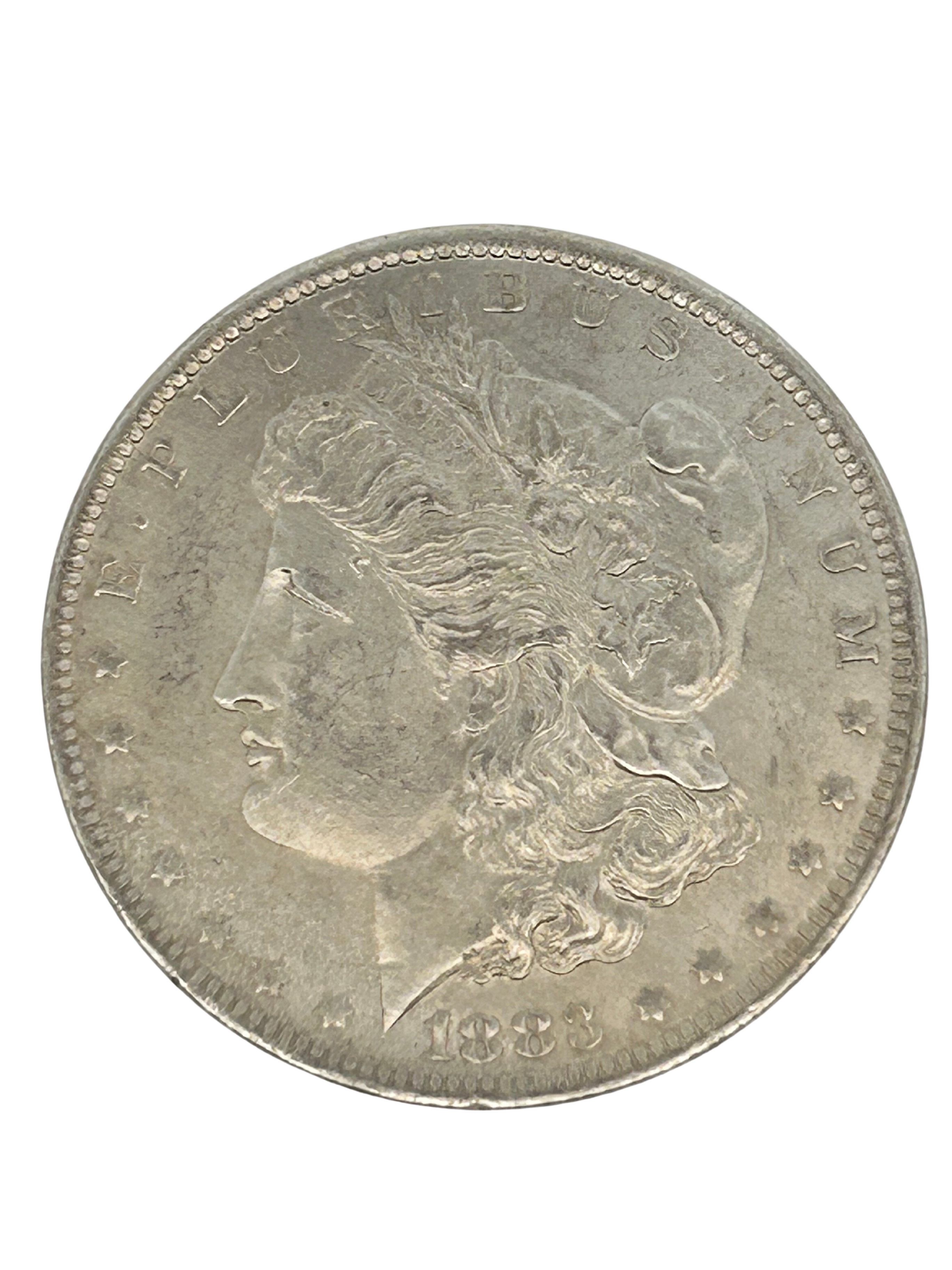 1883 O Morgan Silver Dollar AU