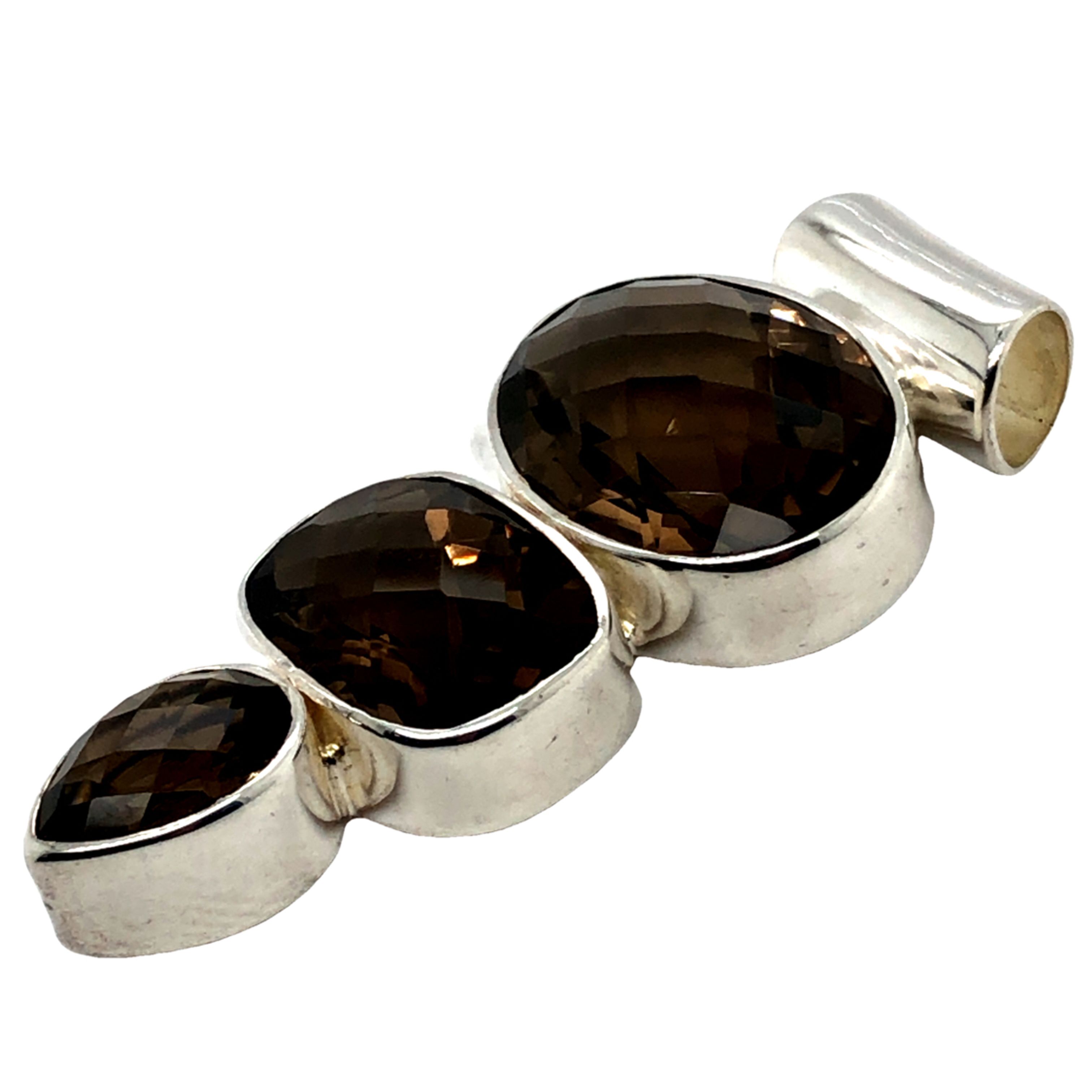 Smoky Topaz Pendant