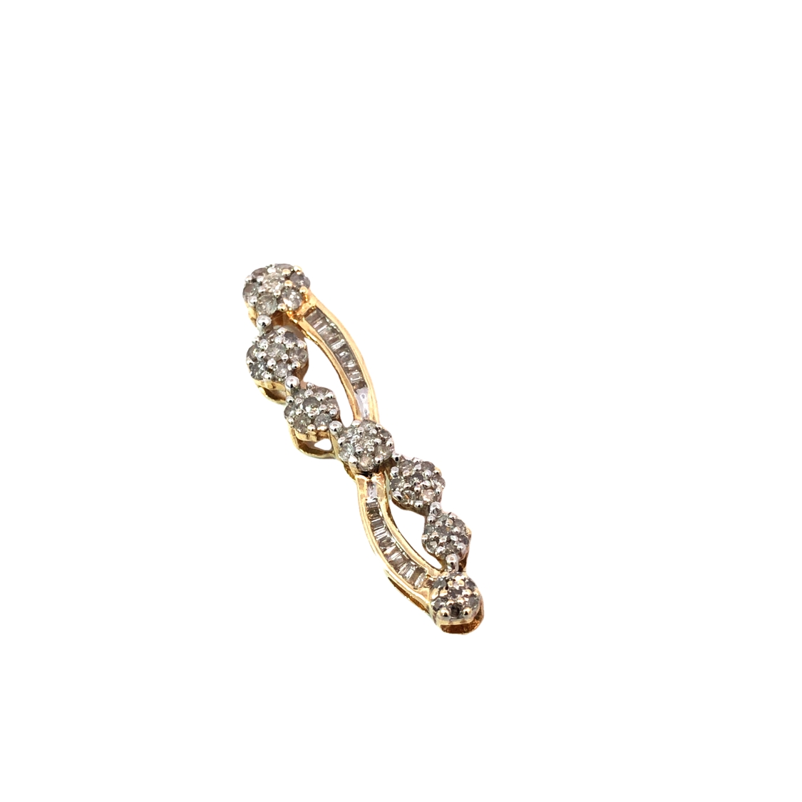 10K Diamond Pendant
