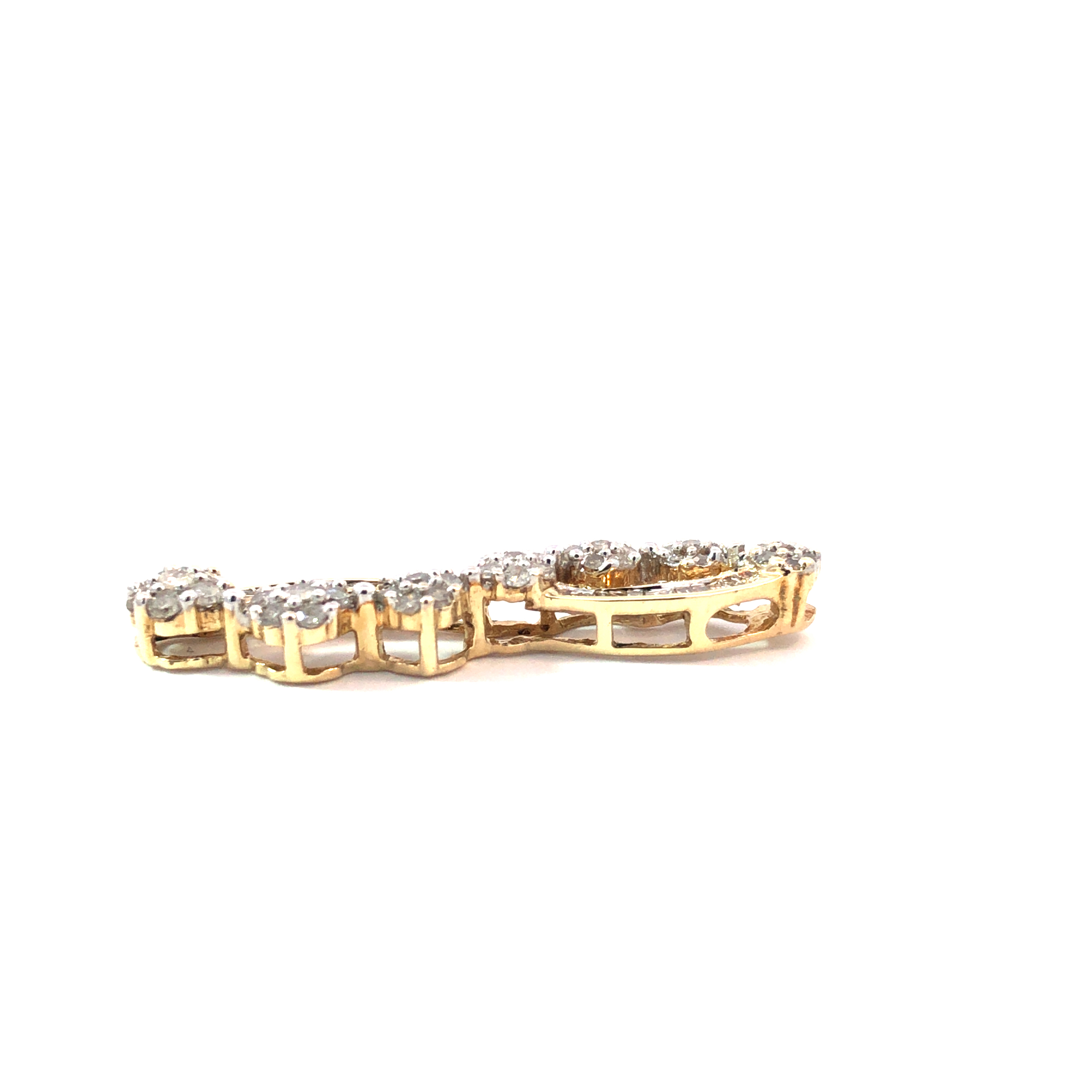 10K Diamond Pendant