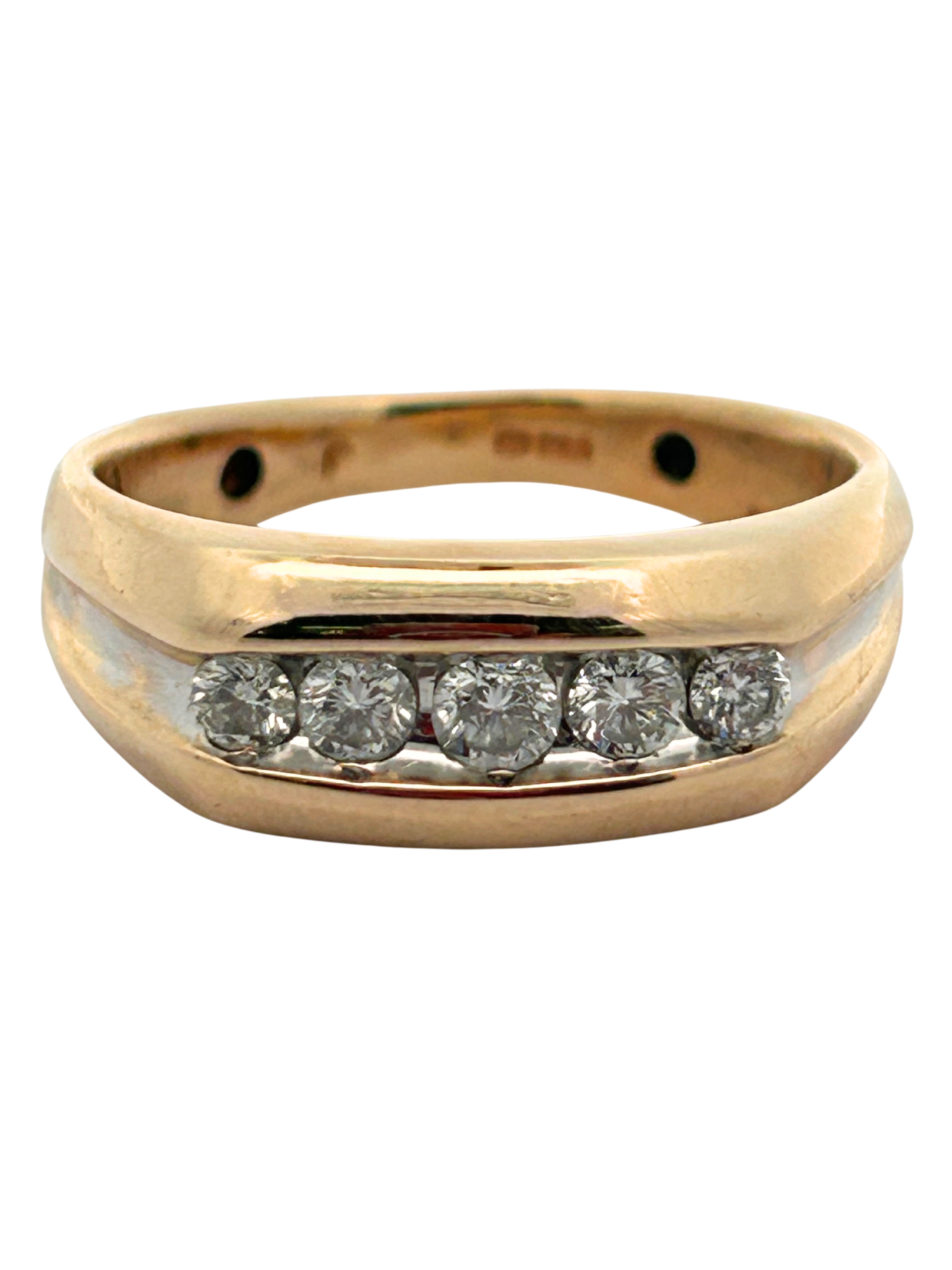 14K Diamond Ring