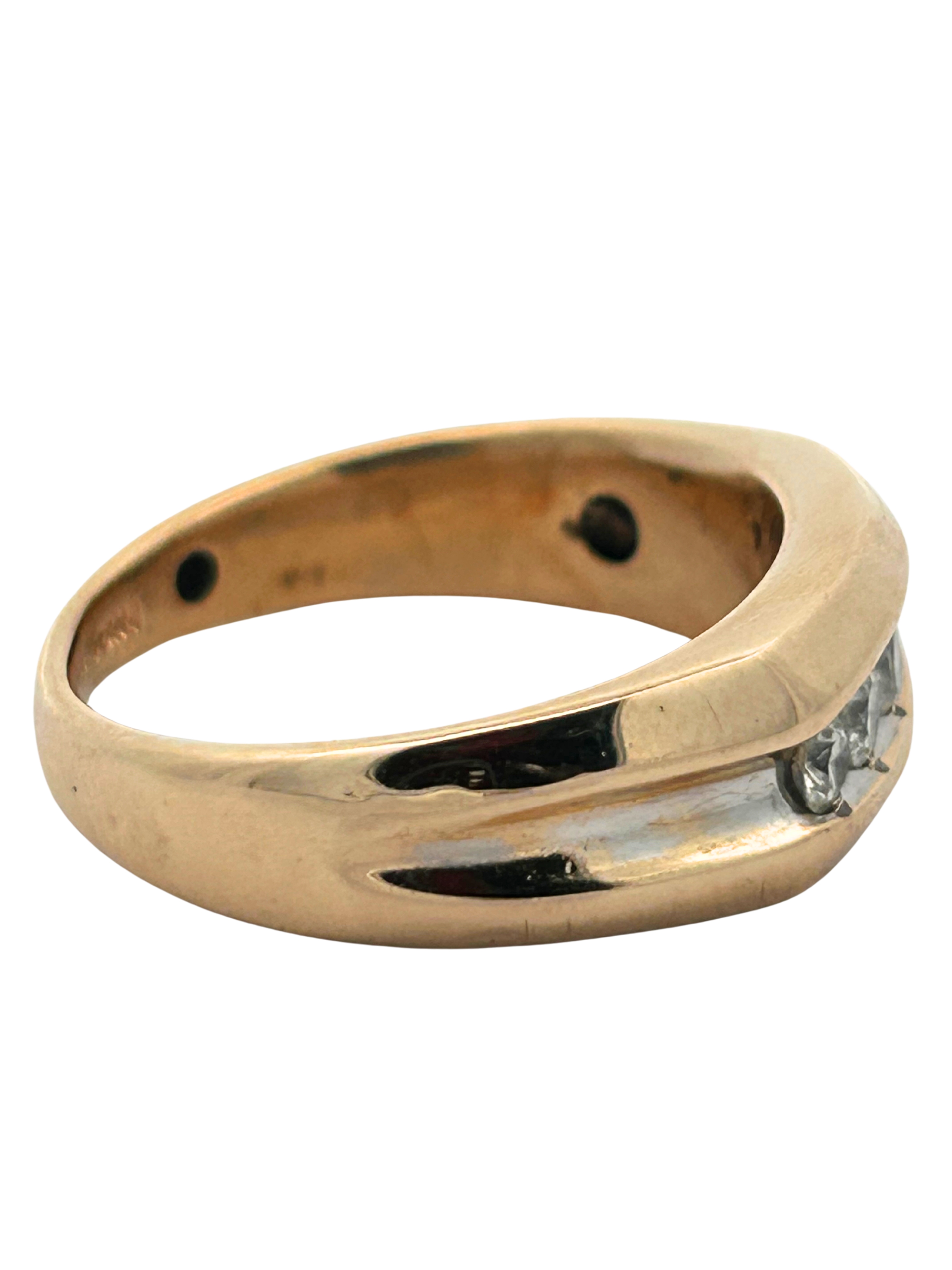 14K Diamond Ring