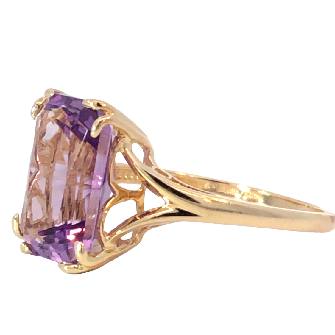 4.5 Cart Amethyst Ring