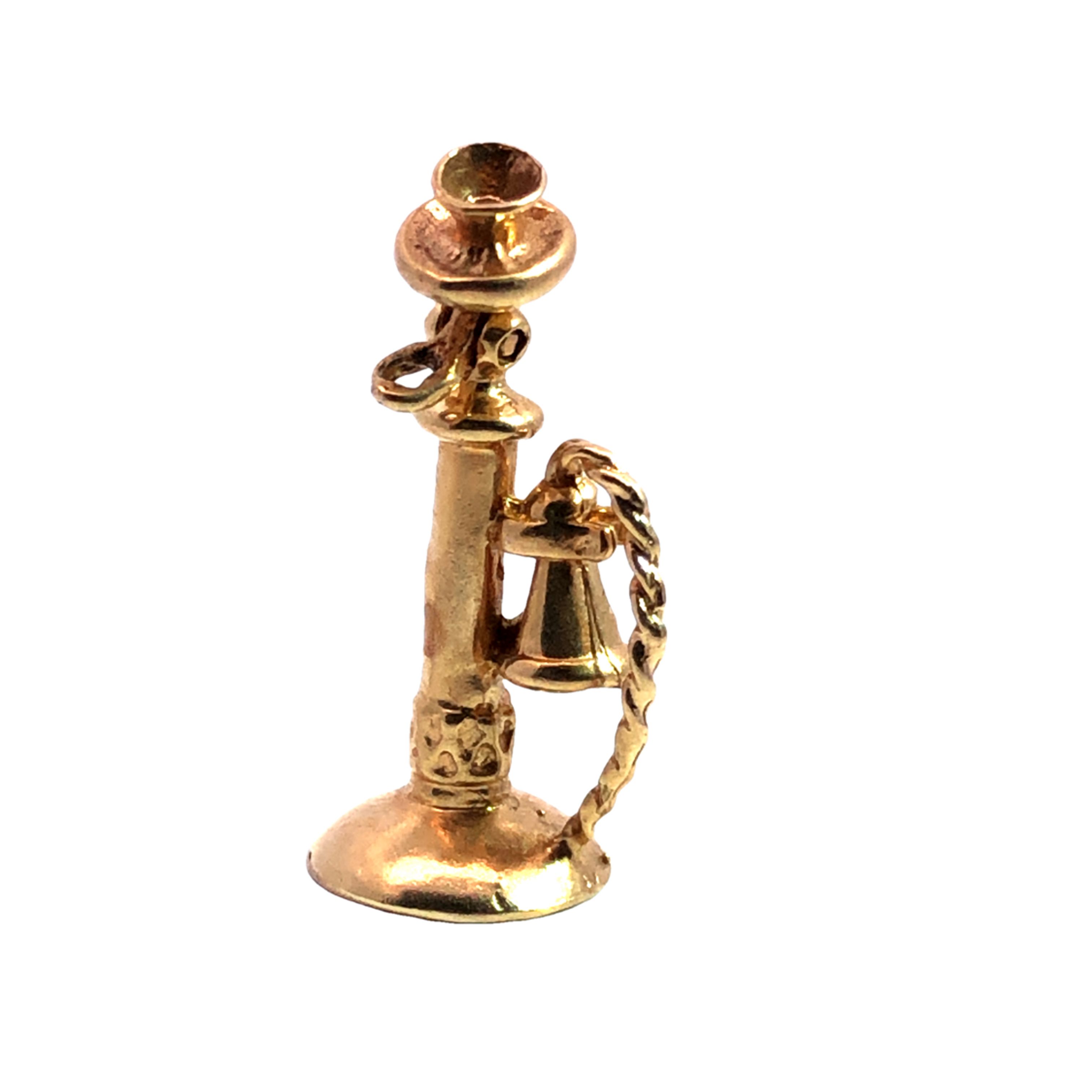 Vintage Telephone Charm
