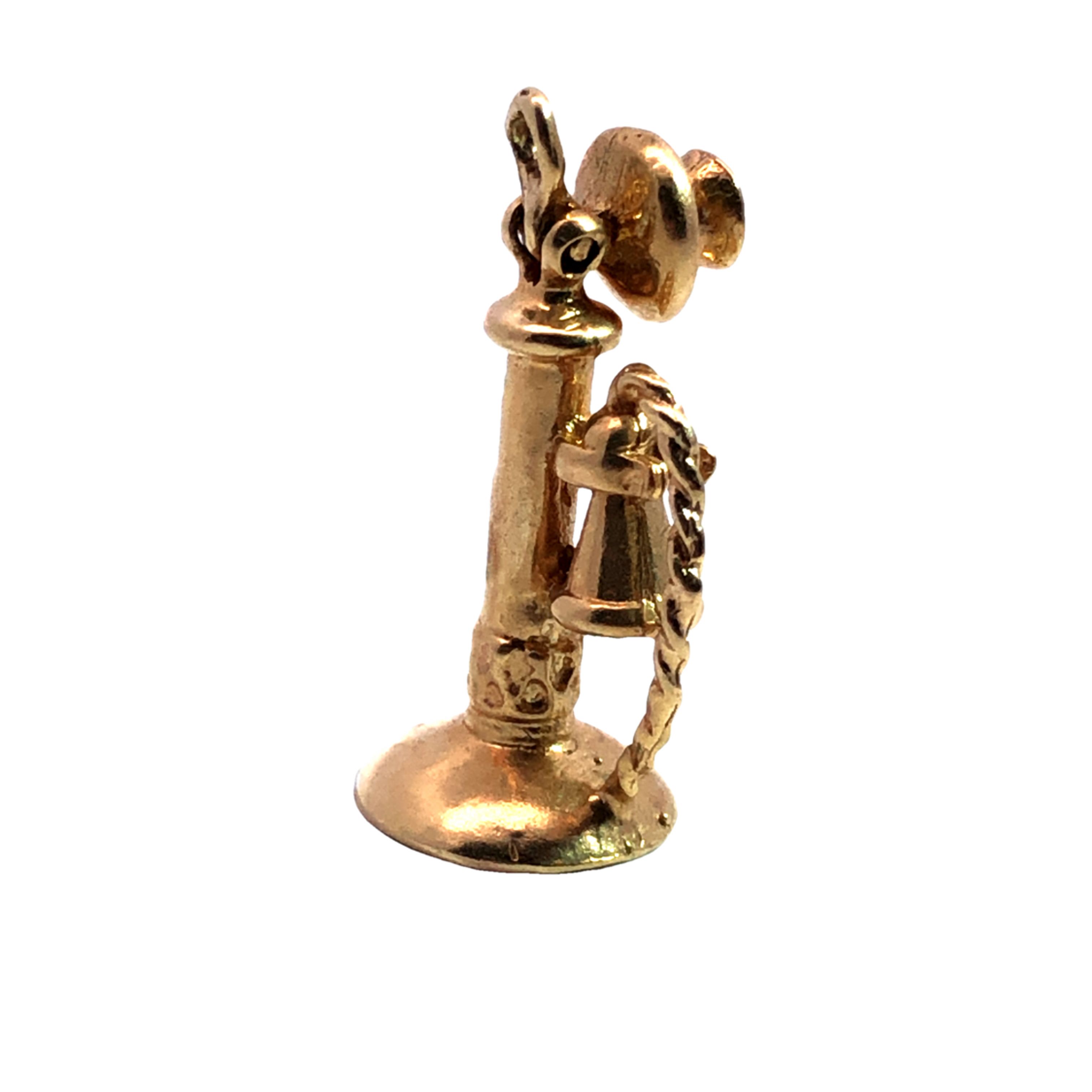 Vintage Telephone Charm