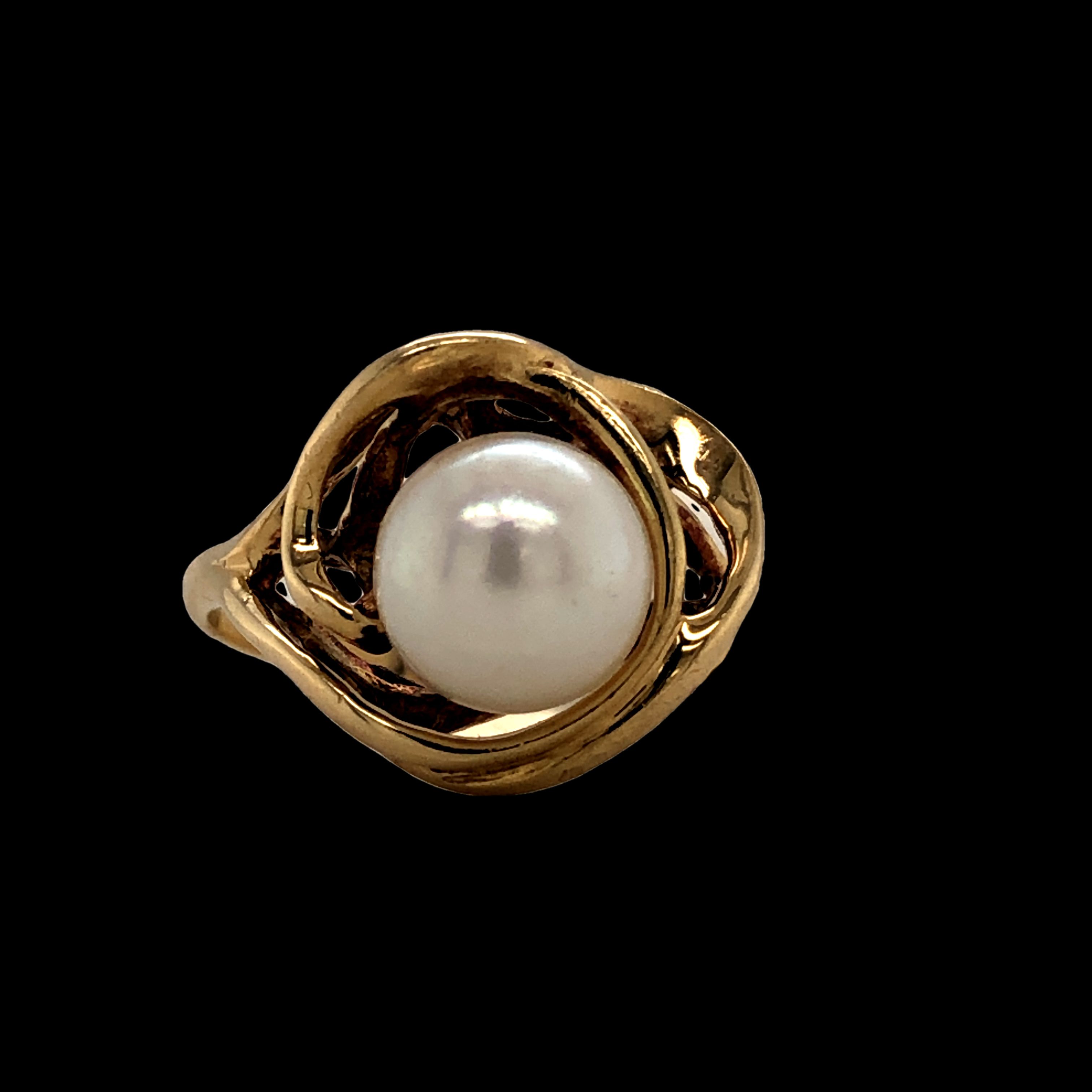 Cultured Pearl Ring