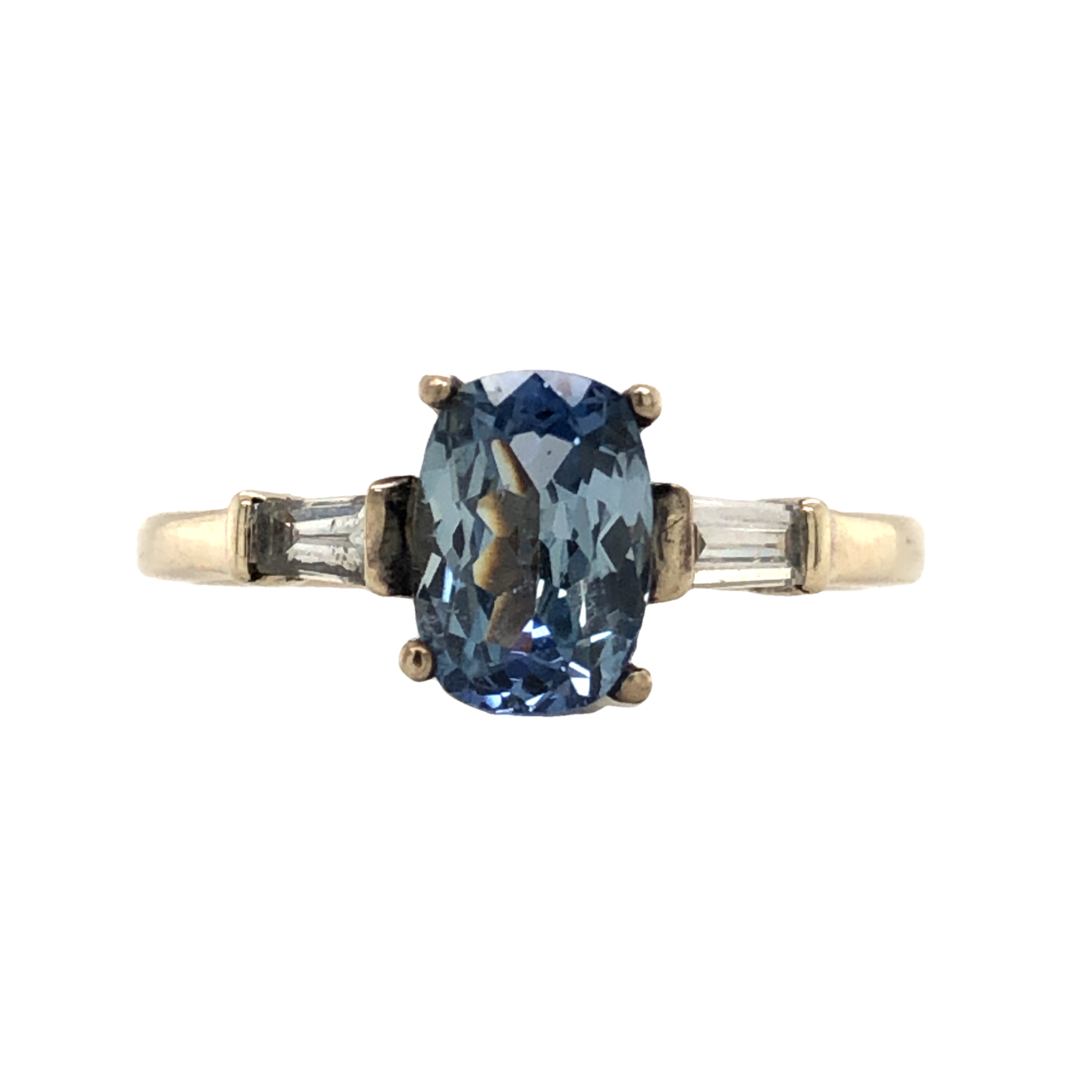 Sapphire and Diamond Ring