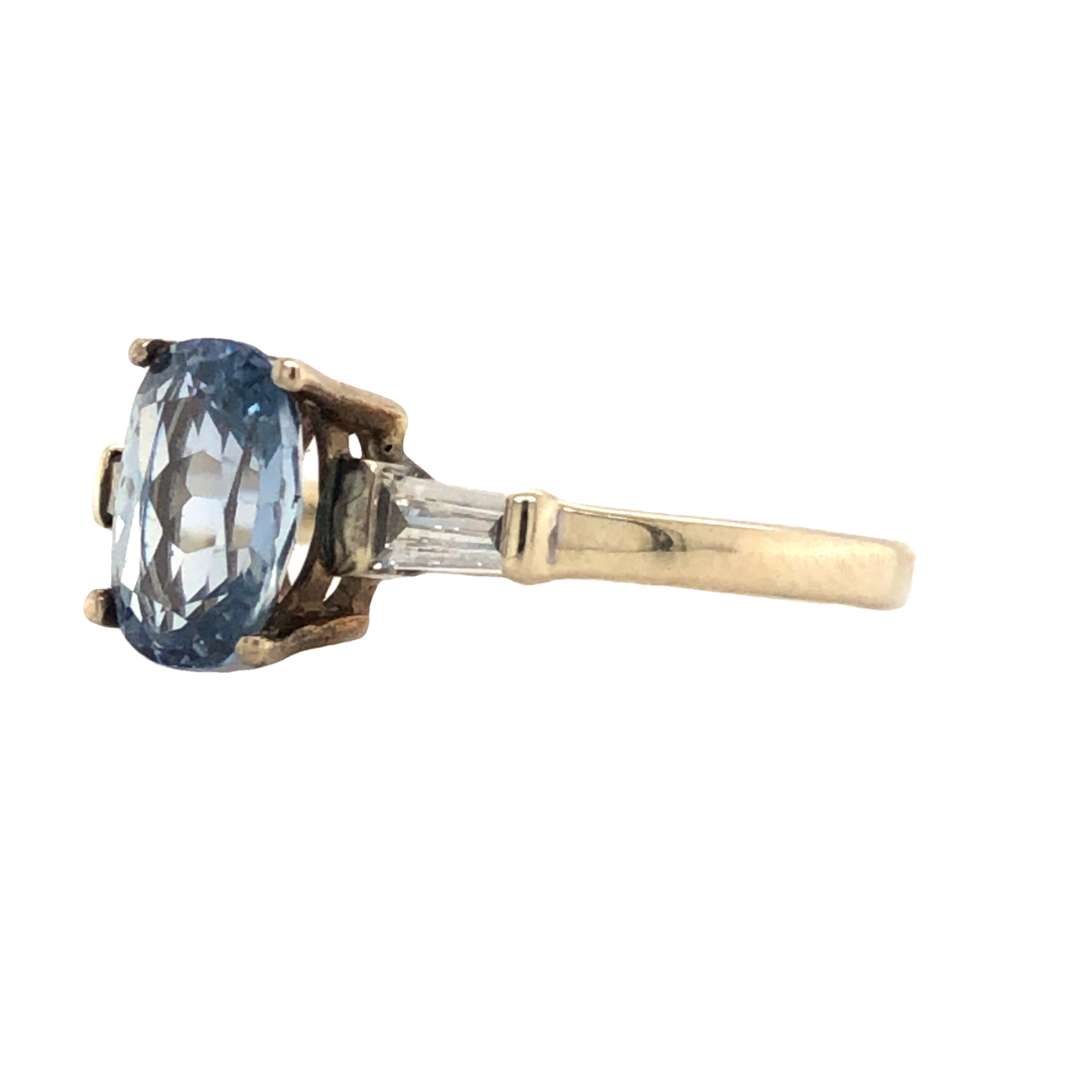 Sapphire and Diamond Ring