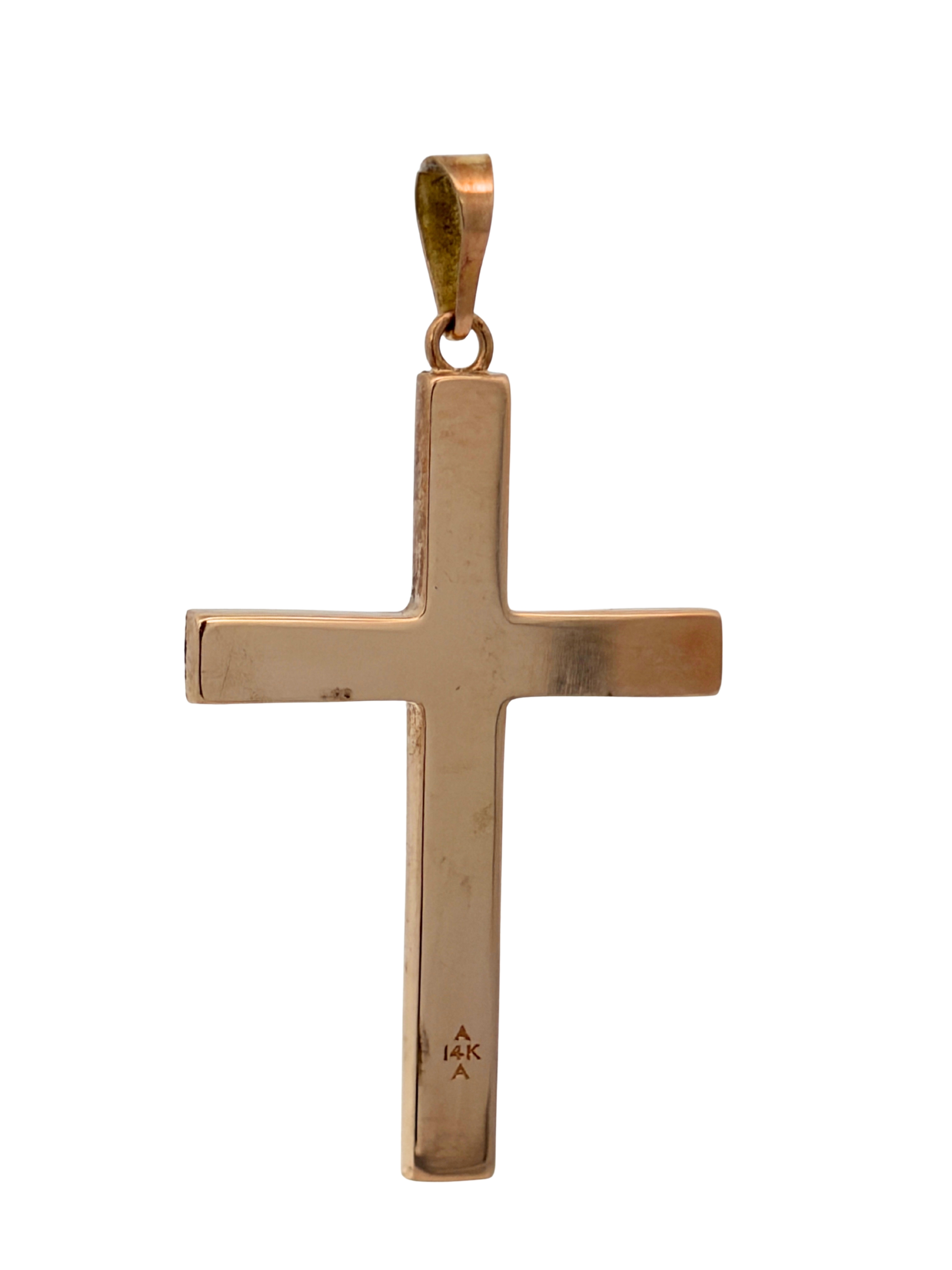 Cross Pendant 14K