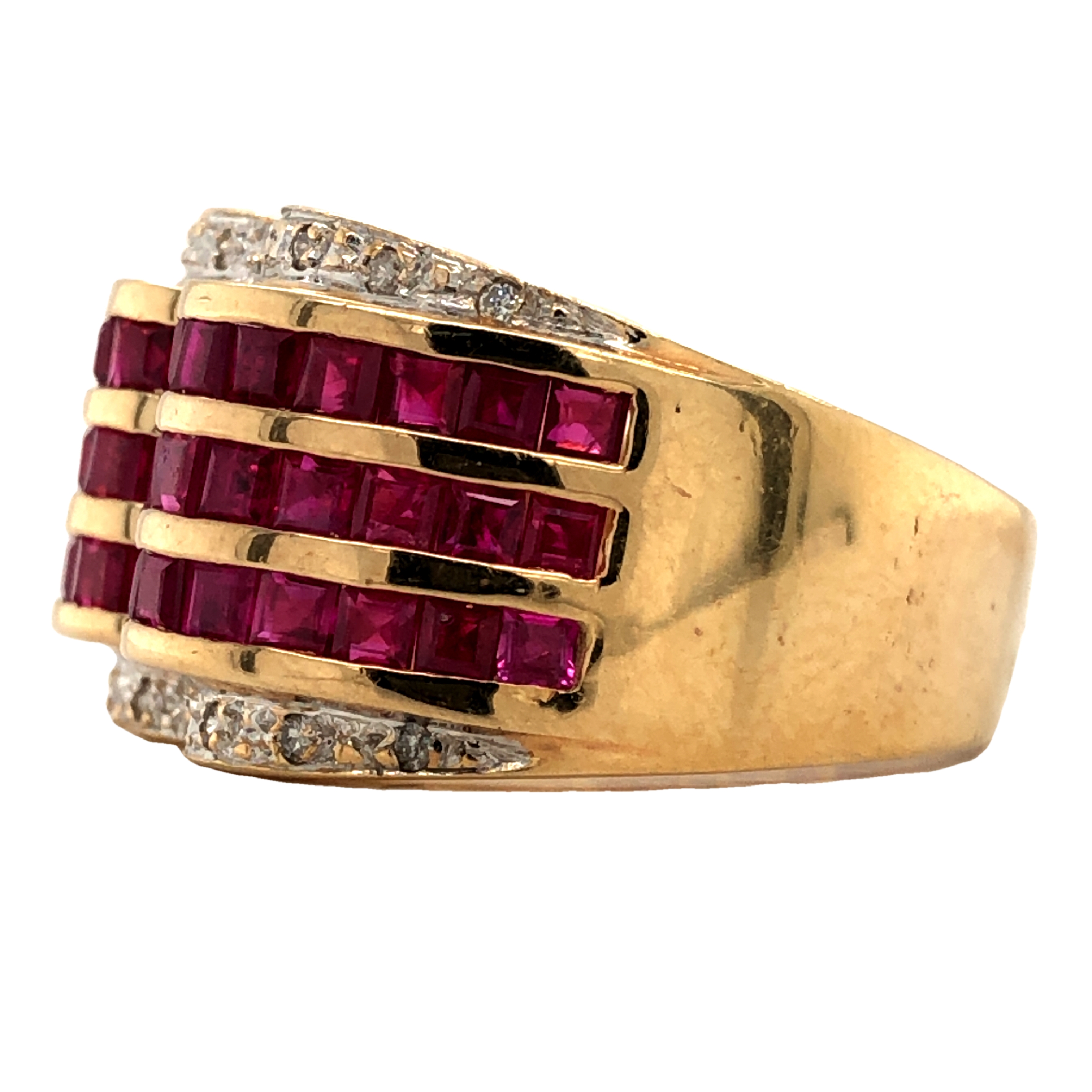 Faux Ruby Ring