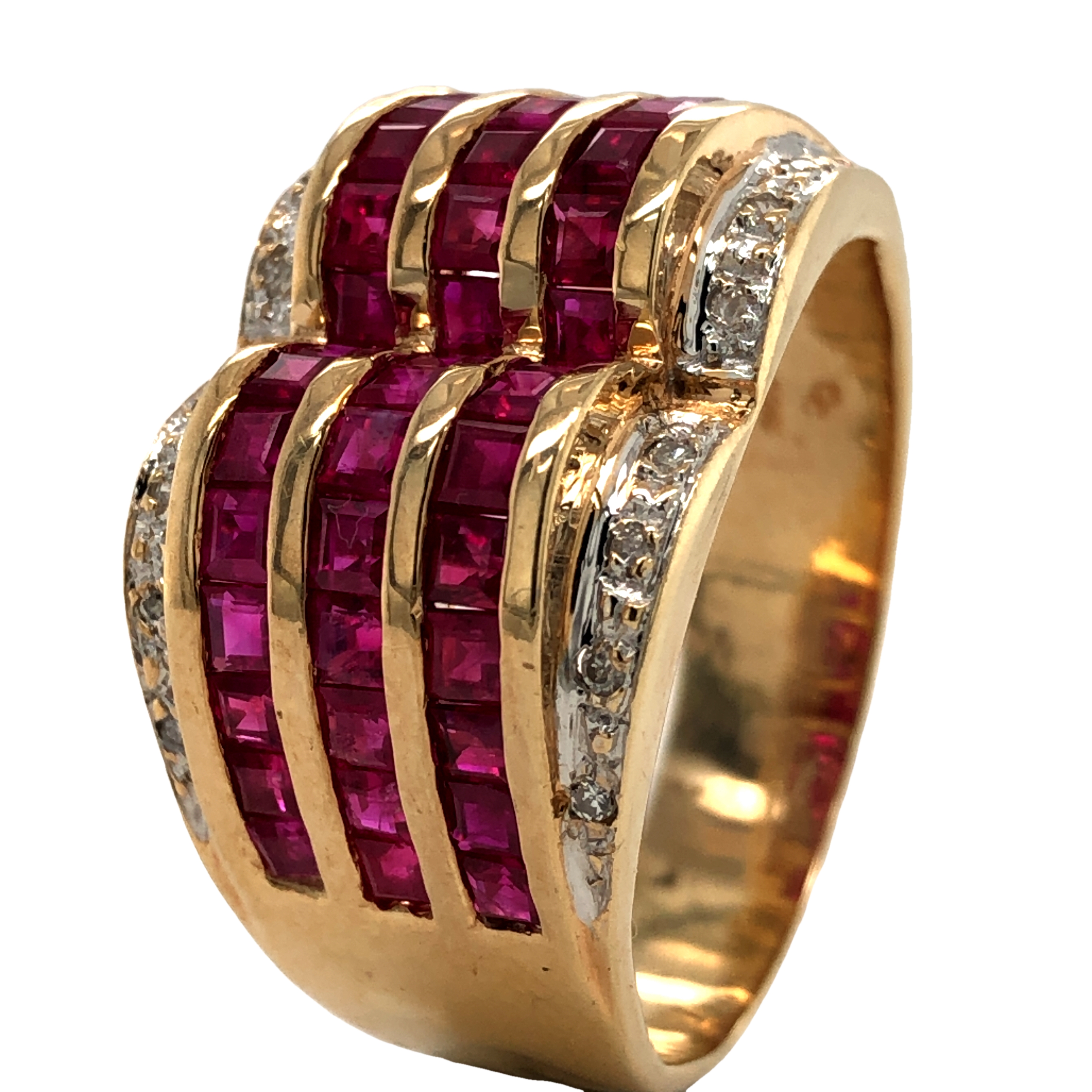 Faux Ruby Ring