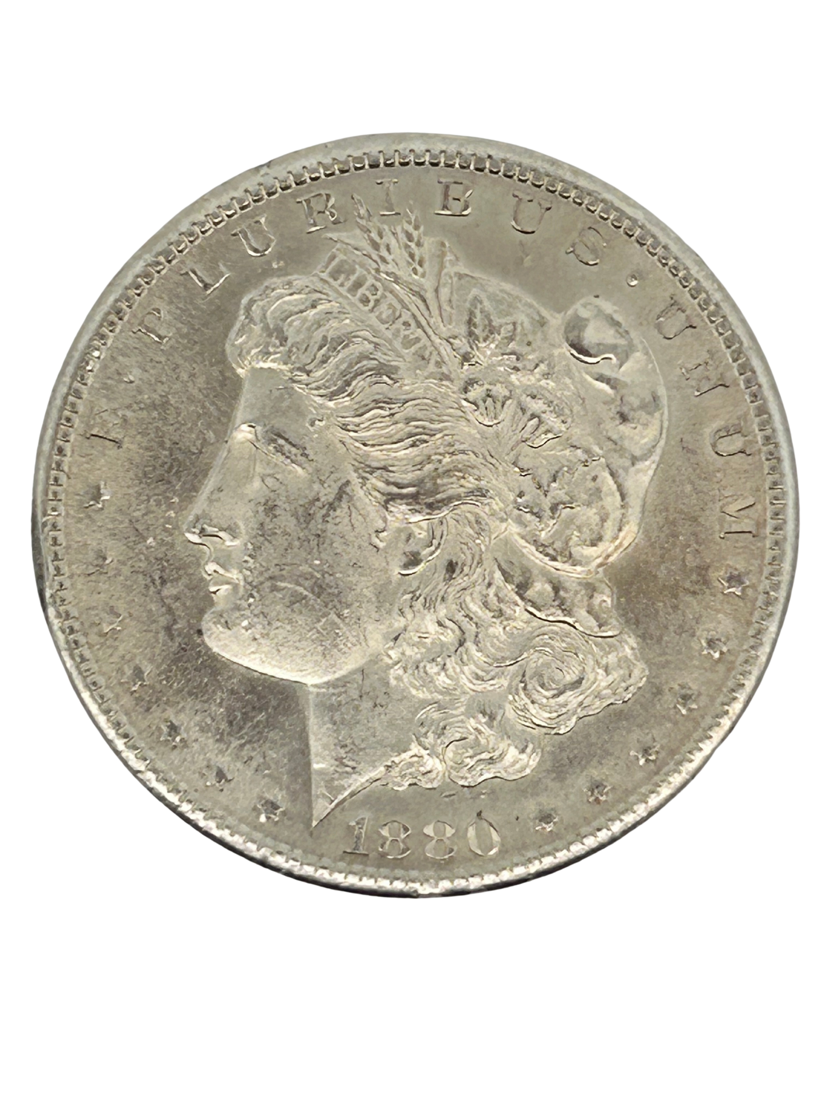 1880 S Morgan Silver Dollar BU