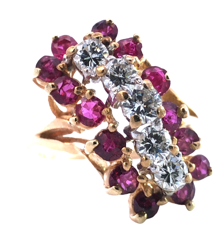 Ruby and Diamond Ring