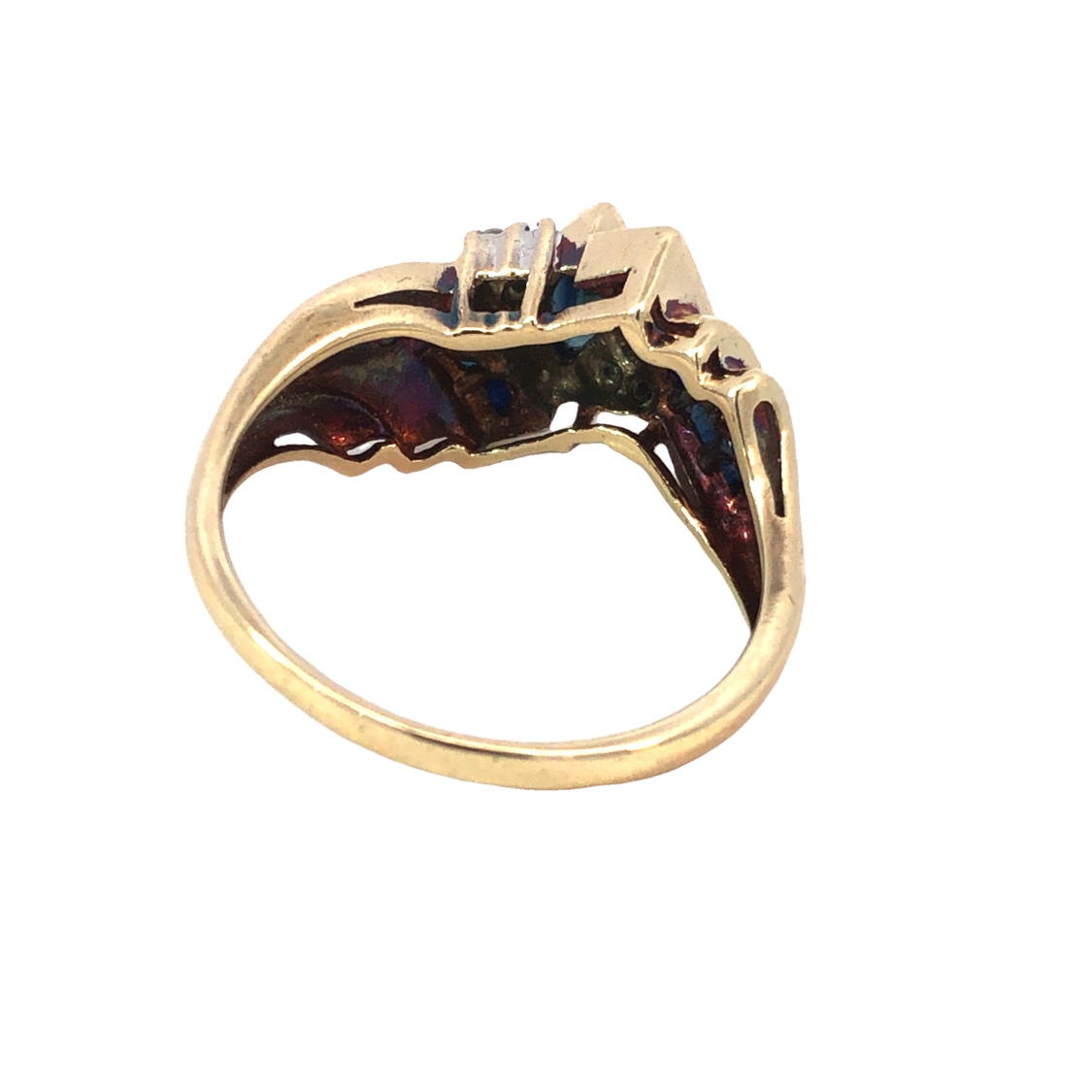 Sapphire and Diamond Ring
