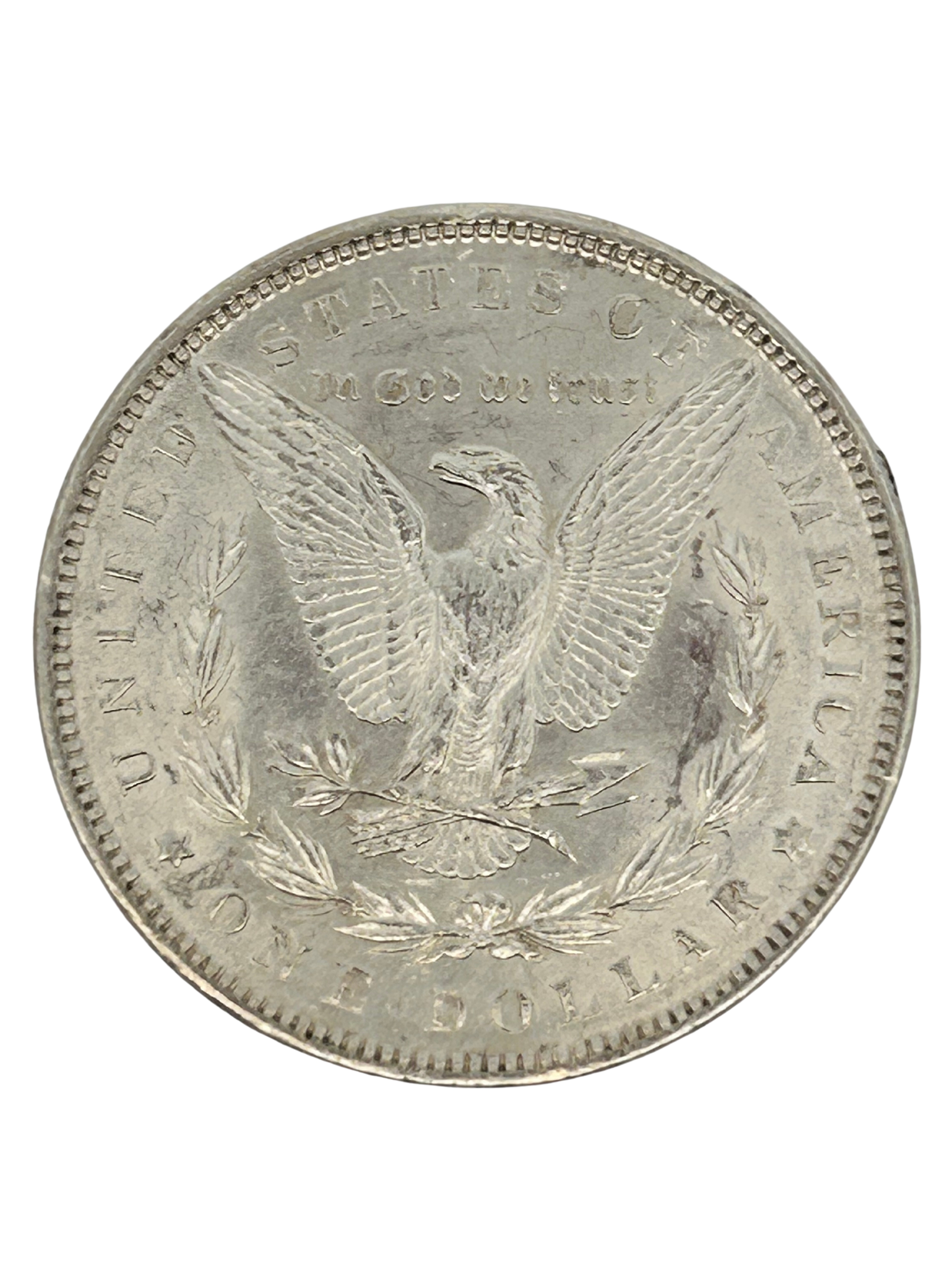 1890 Morgan Silver Dollar BU