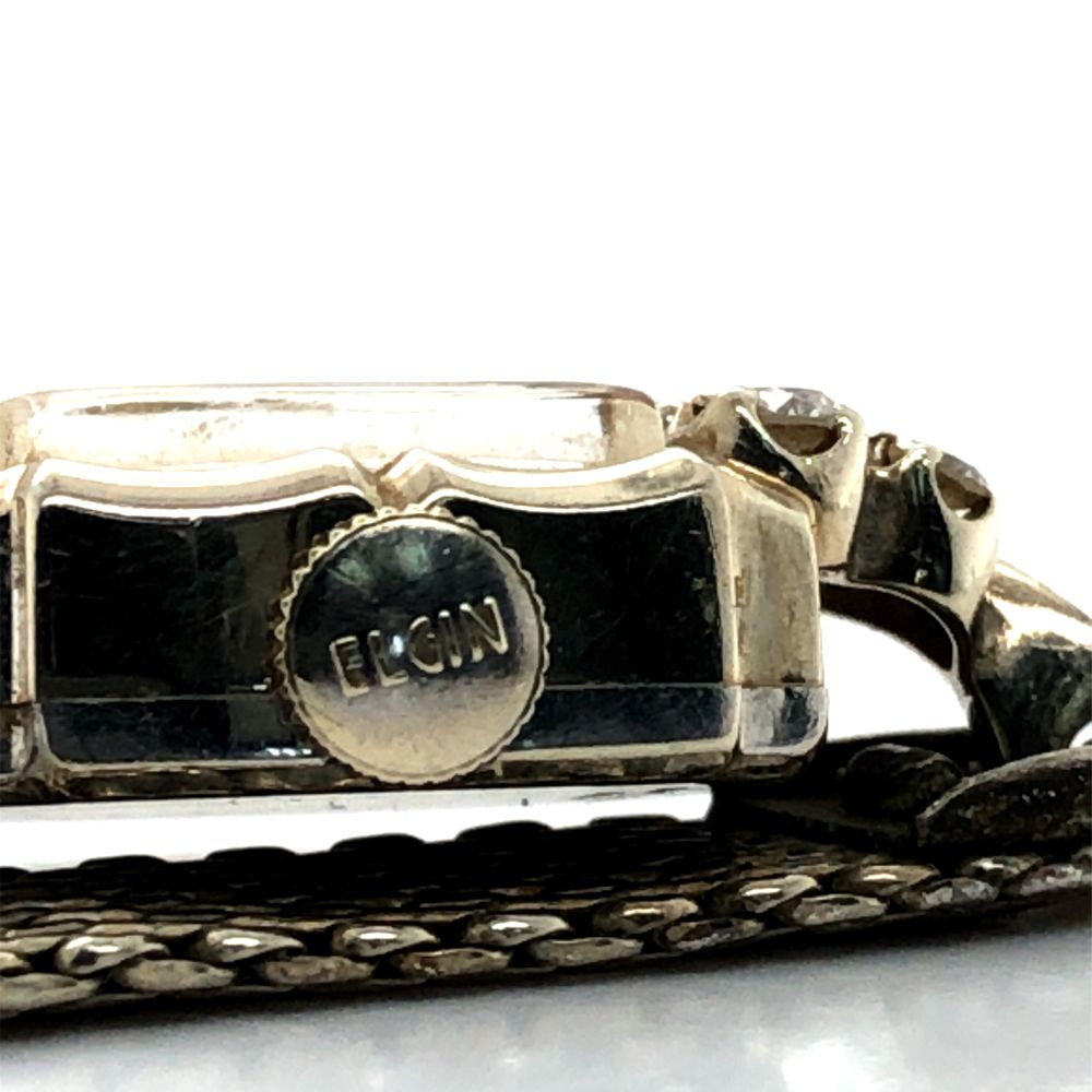 Antique Lady Elgin Diamond Watch