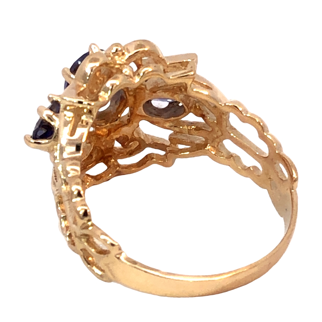 Filigree Amethyst Ring