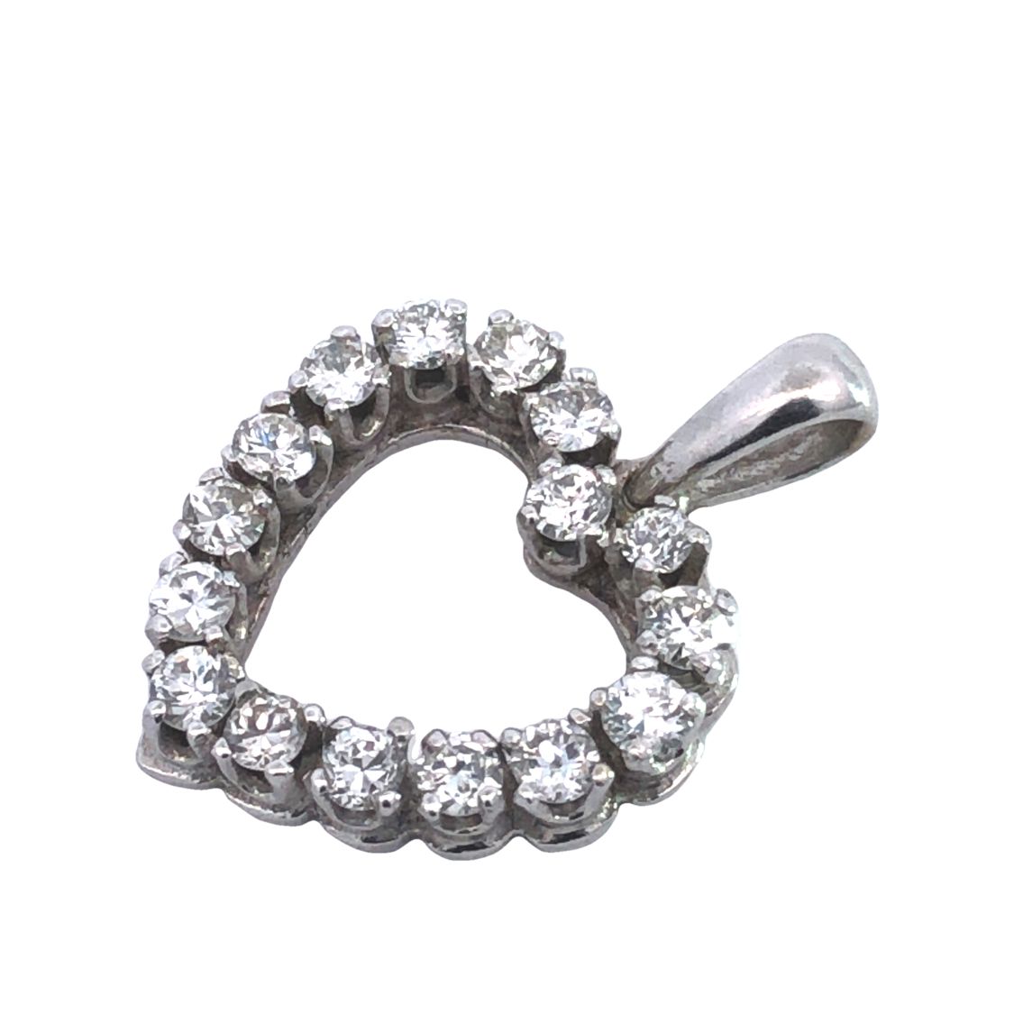 Diamond Heart Pendant