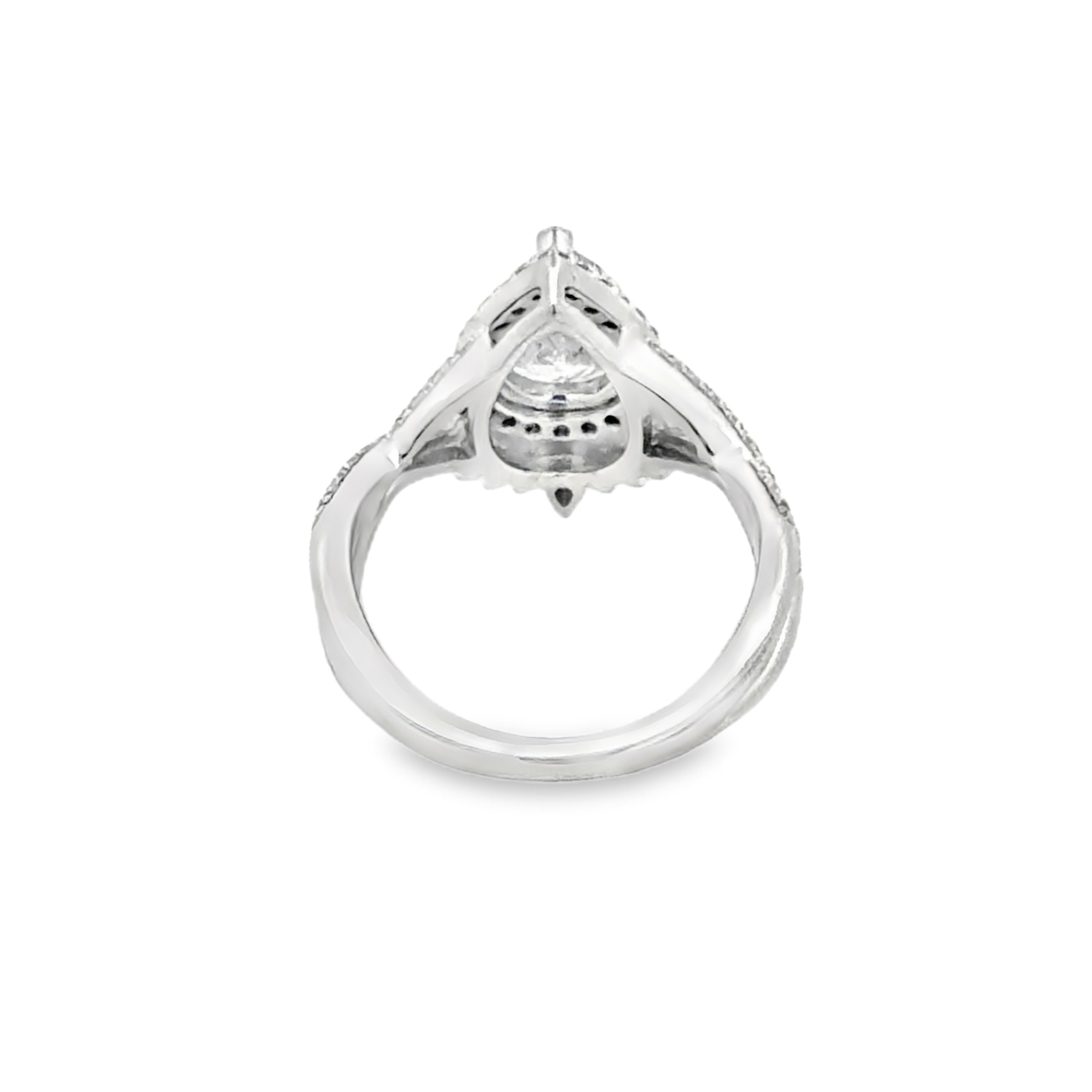 Natural Diamond & Moissanite Wedding Set