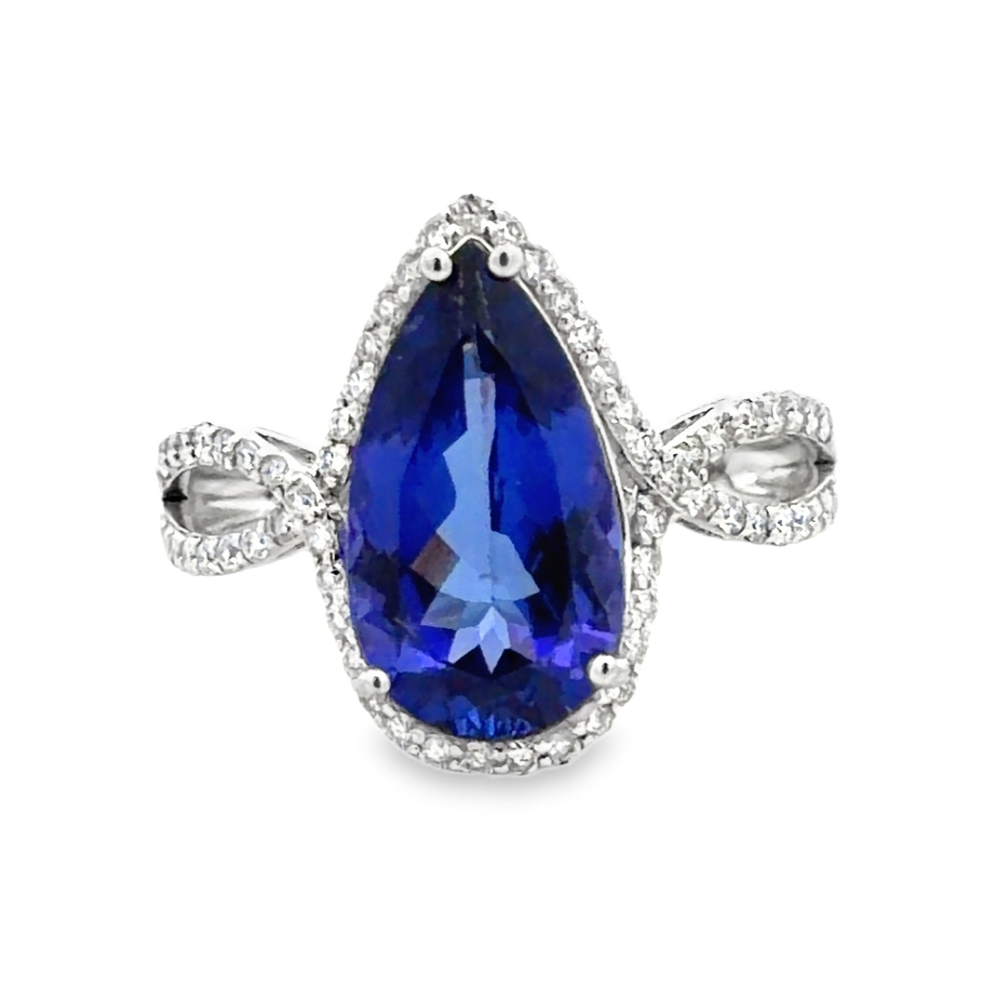 Tanzanite & Diamond Ring