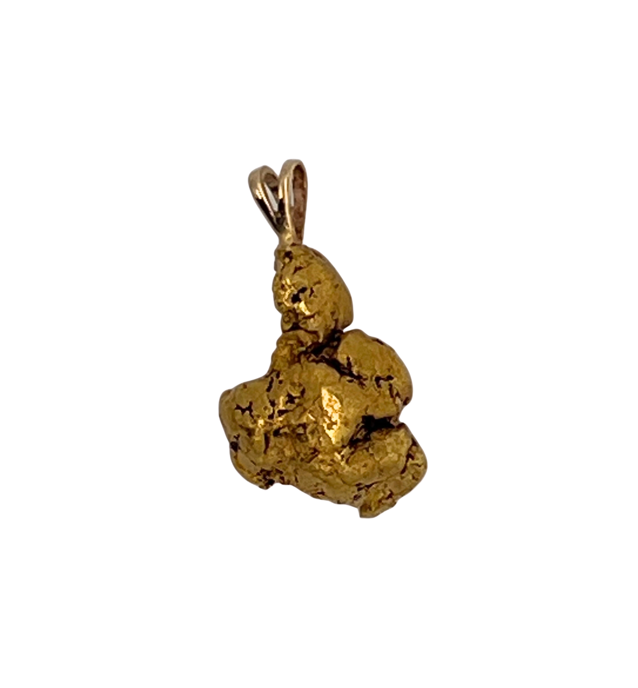 Gold Nugget Pendant