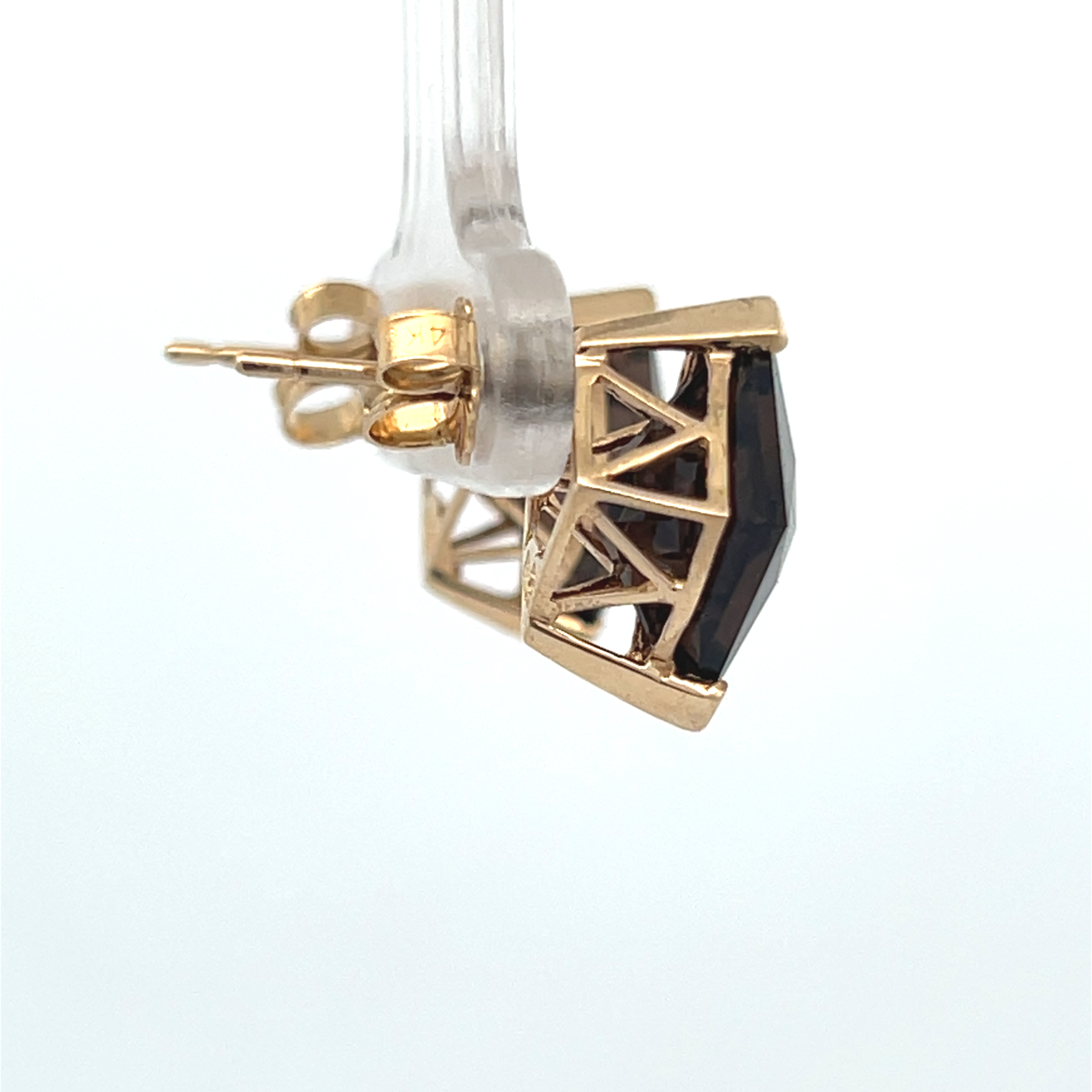 Smokey Topaz Earrings