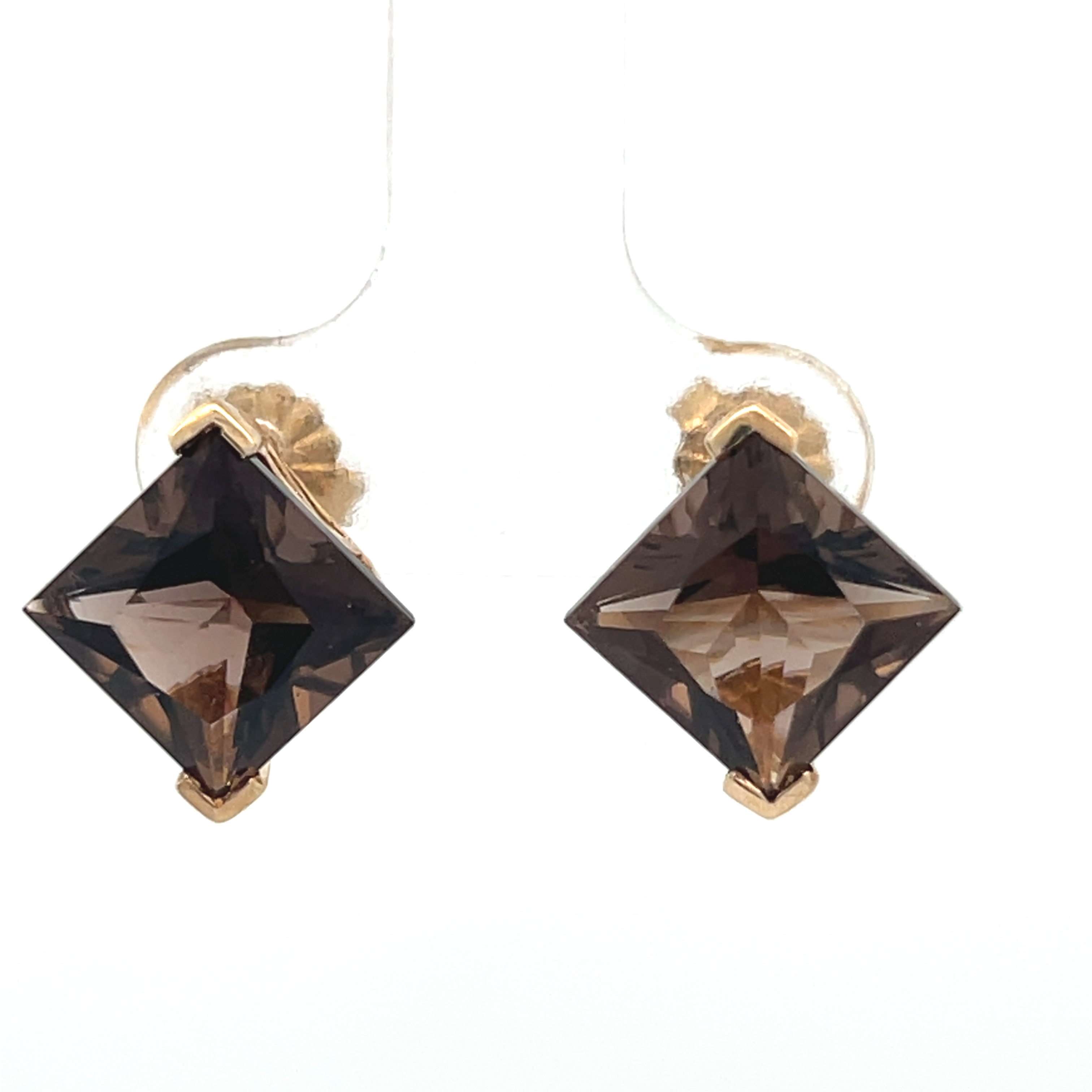 Smokey Topaz Earrings