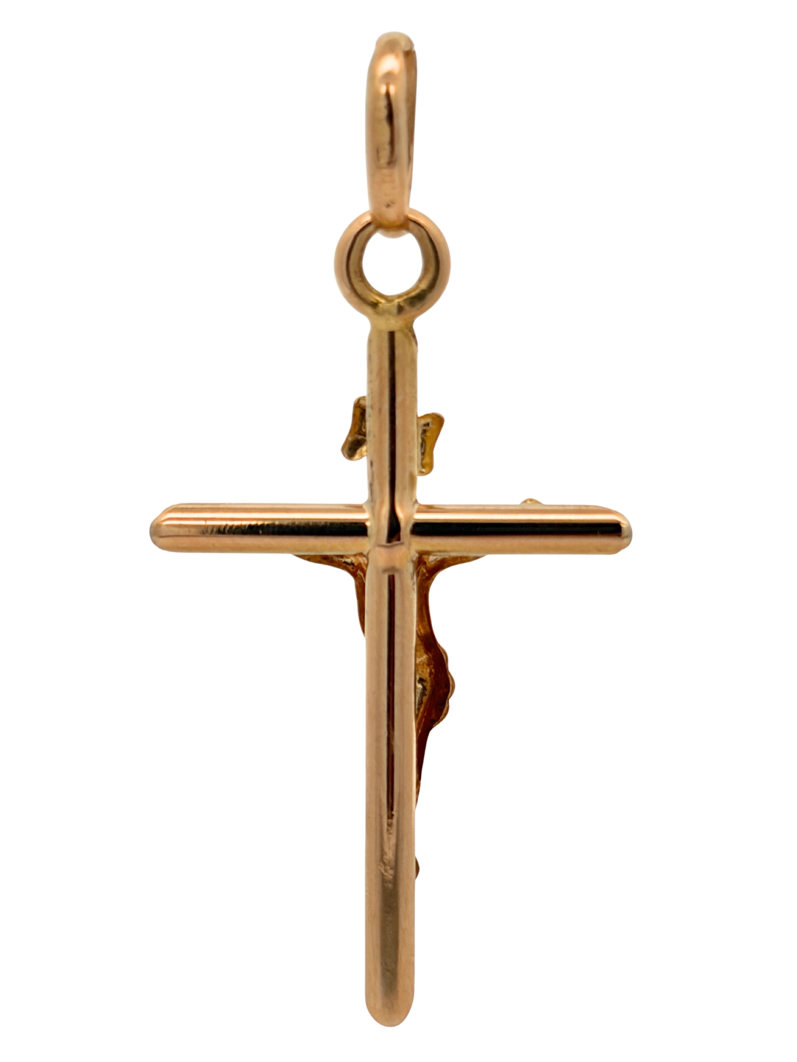 18K Crucifix pendant