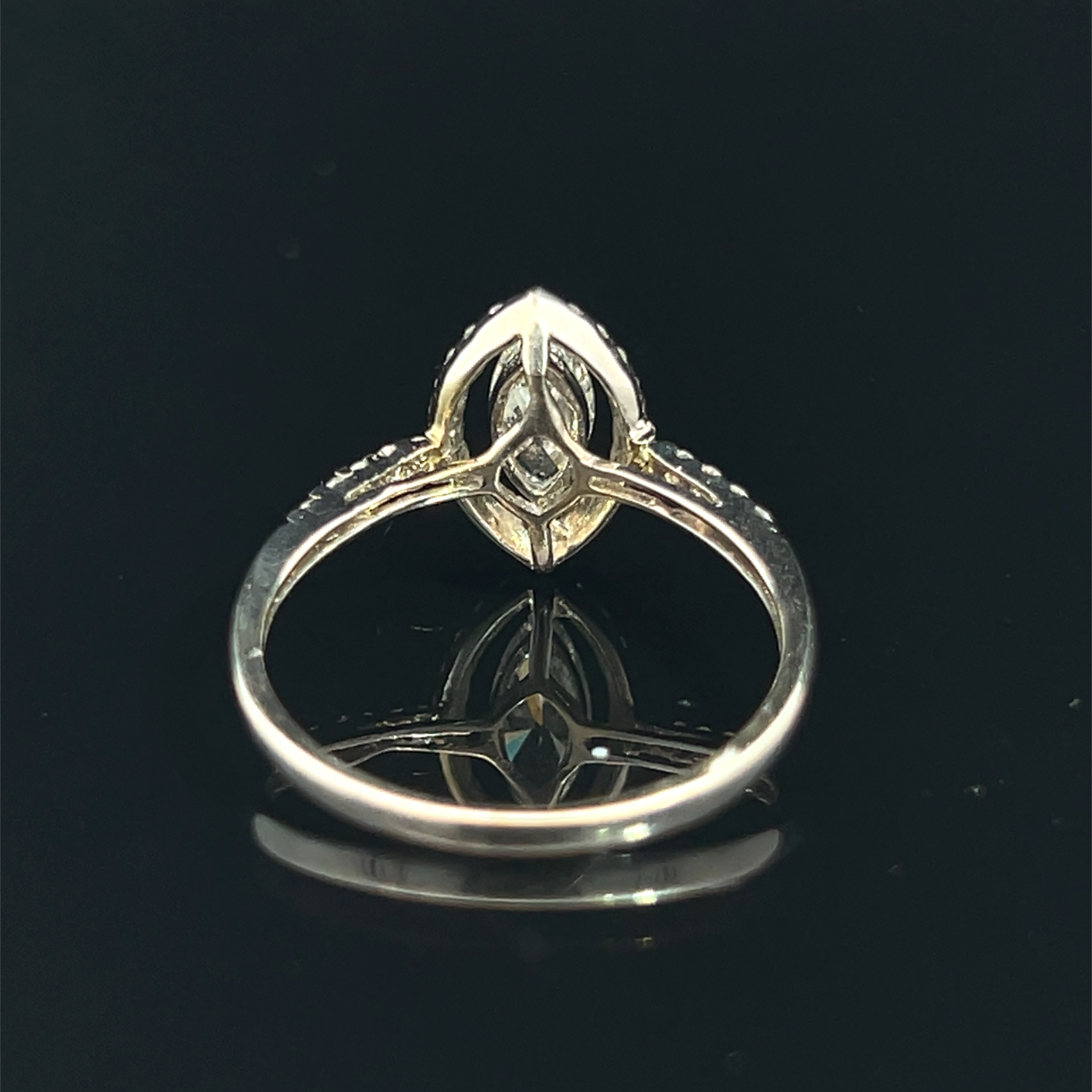 Marquise Natural Diamond Engagement Ring