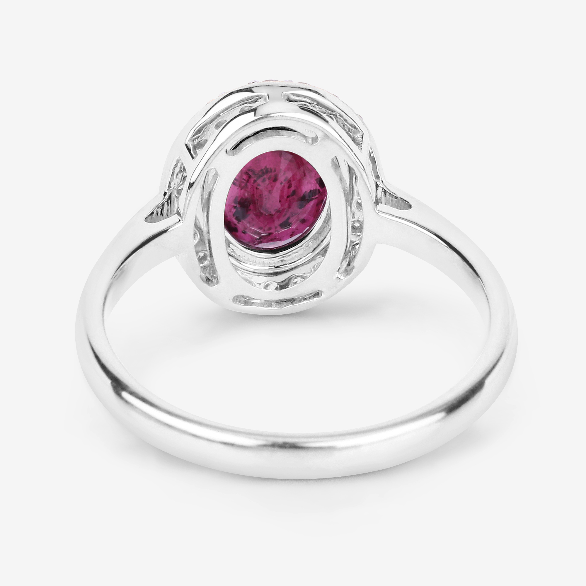 Natural Ruby and Diamond Ring