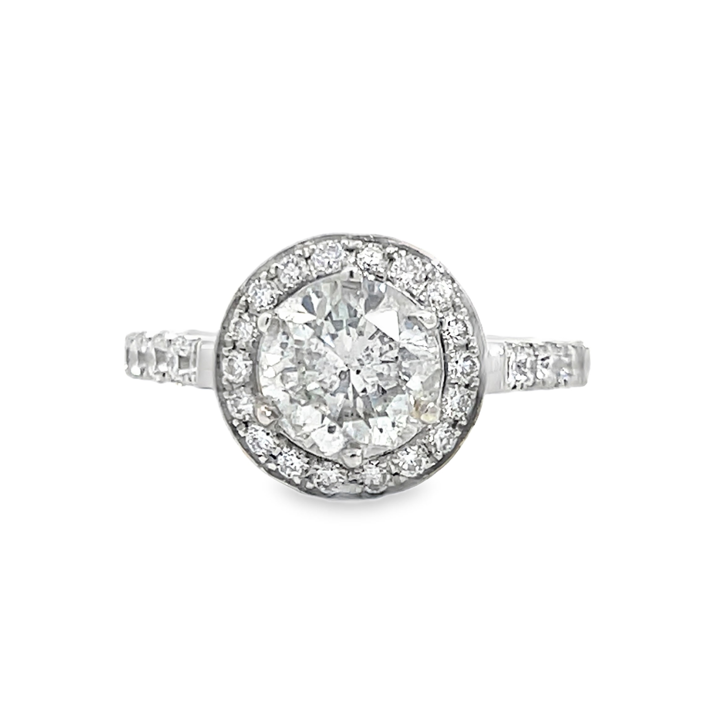 Natural Diamond Eternity Engagement Ring