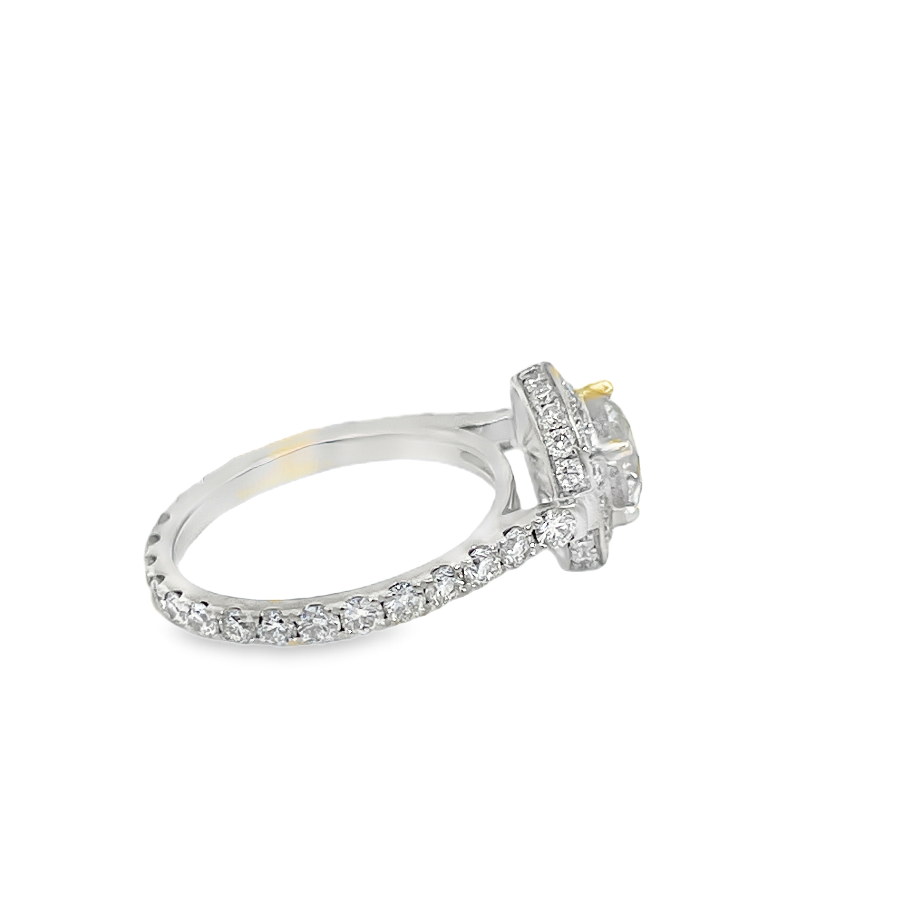 Natural Diamond Eternity Engagement Ring