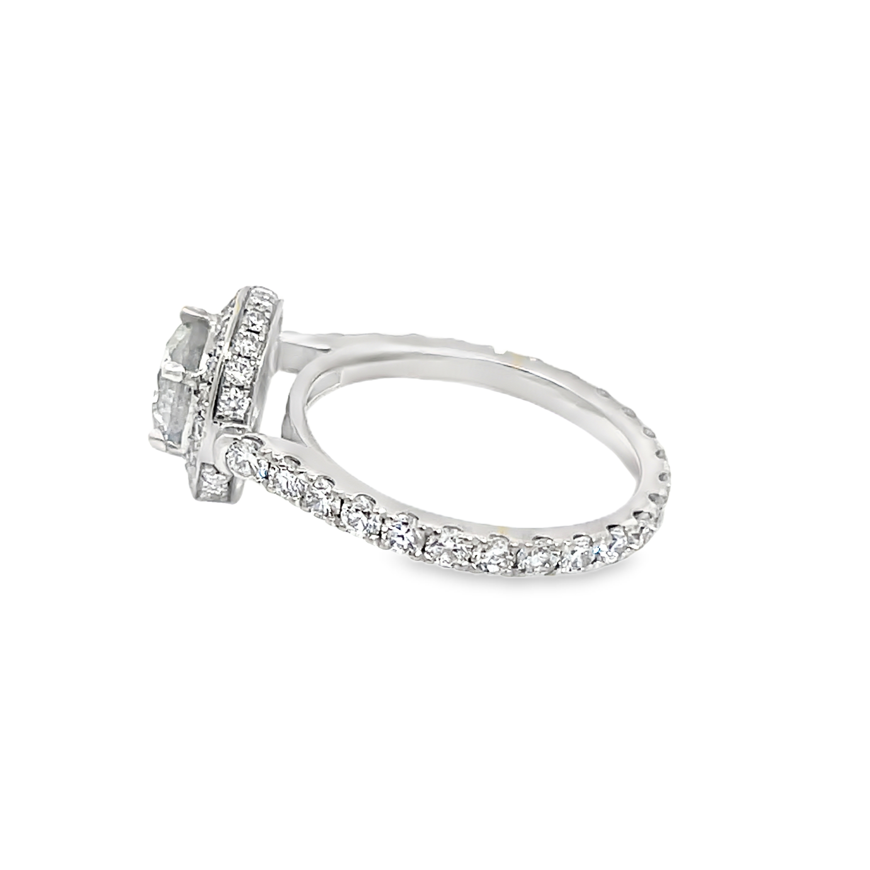 Natural Diamond Eternity Engagement Ring